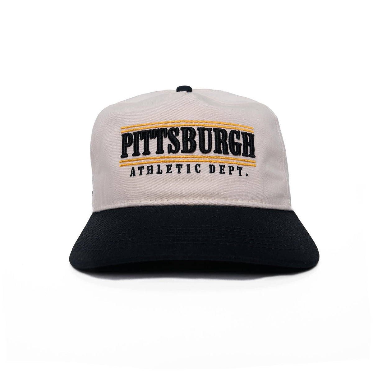 PITTSBURGH ATHLETIC DEPT. - CREAM/BLACK