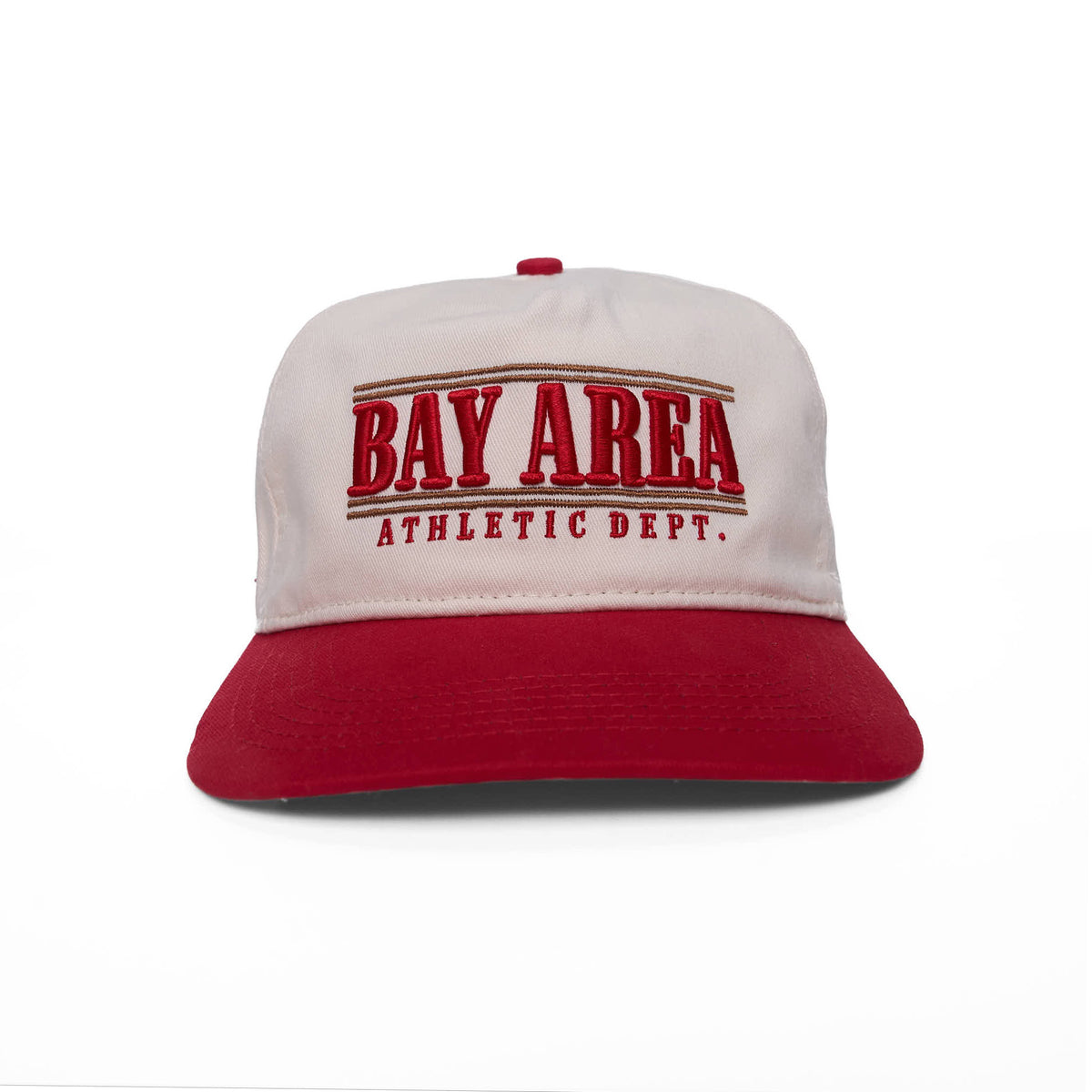 BAY AREA ATHLETIC DEPT. - CREAM/RED