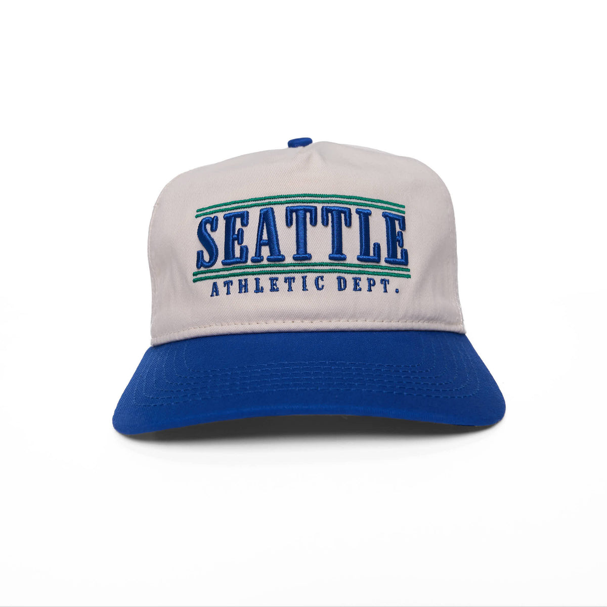 SEATTLE ATHLETIC DEPT. - CREAM/BLUE