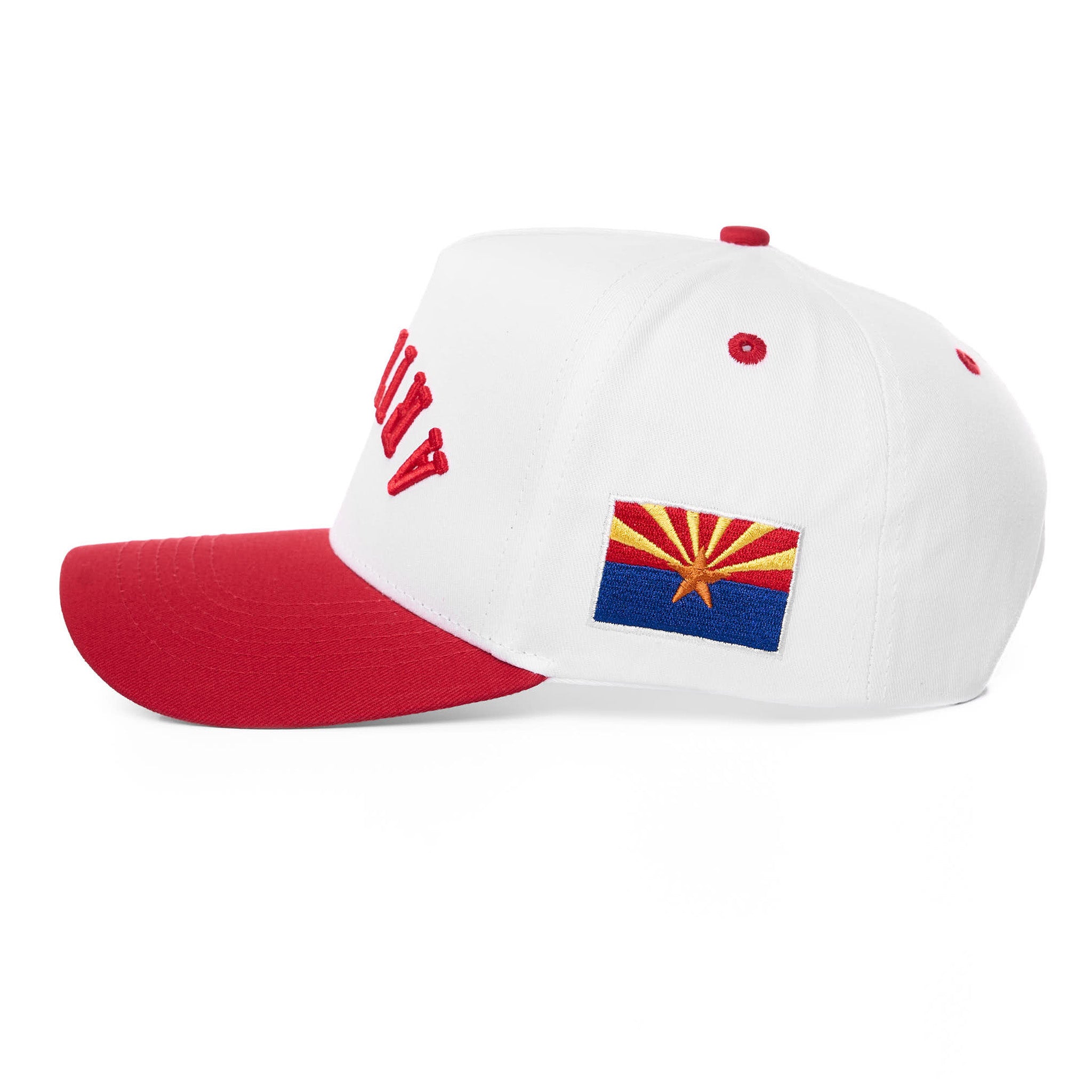 ARIZONA UPSIDE DOWN - WHITE/RED
