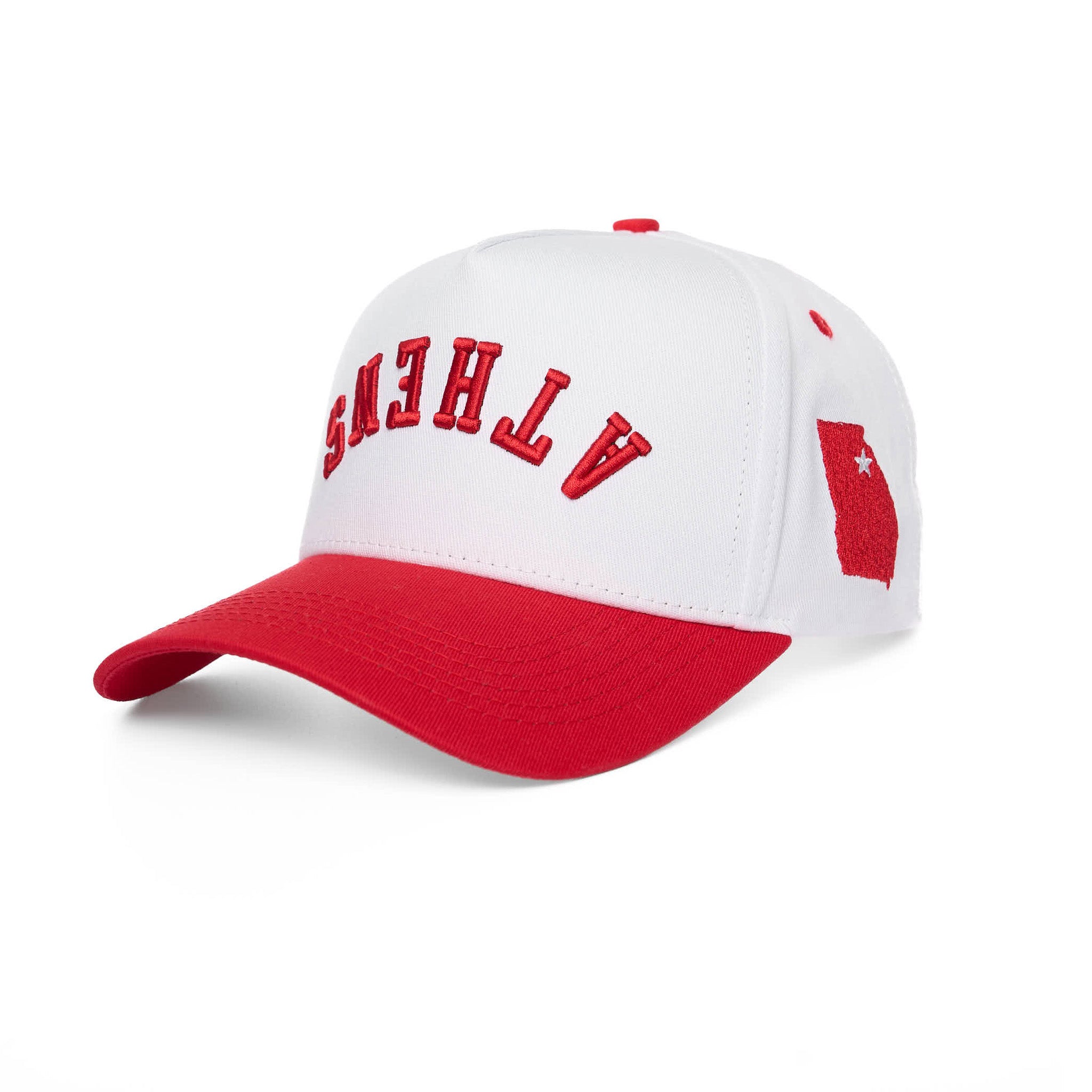 ATHENS UPSIDE DOWN - WHITE/RED