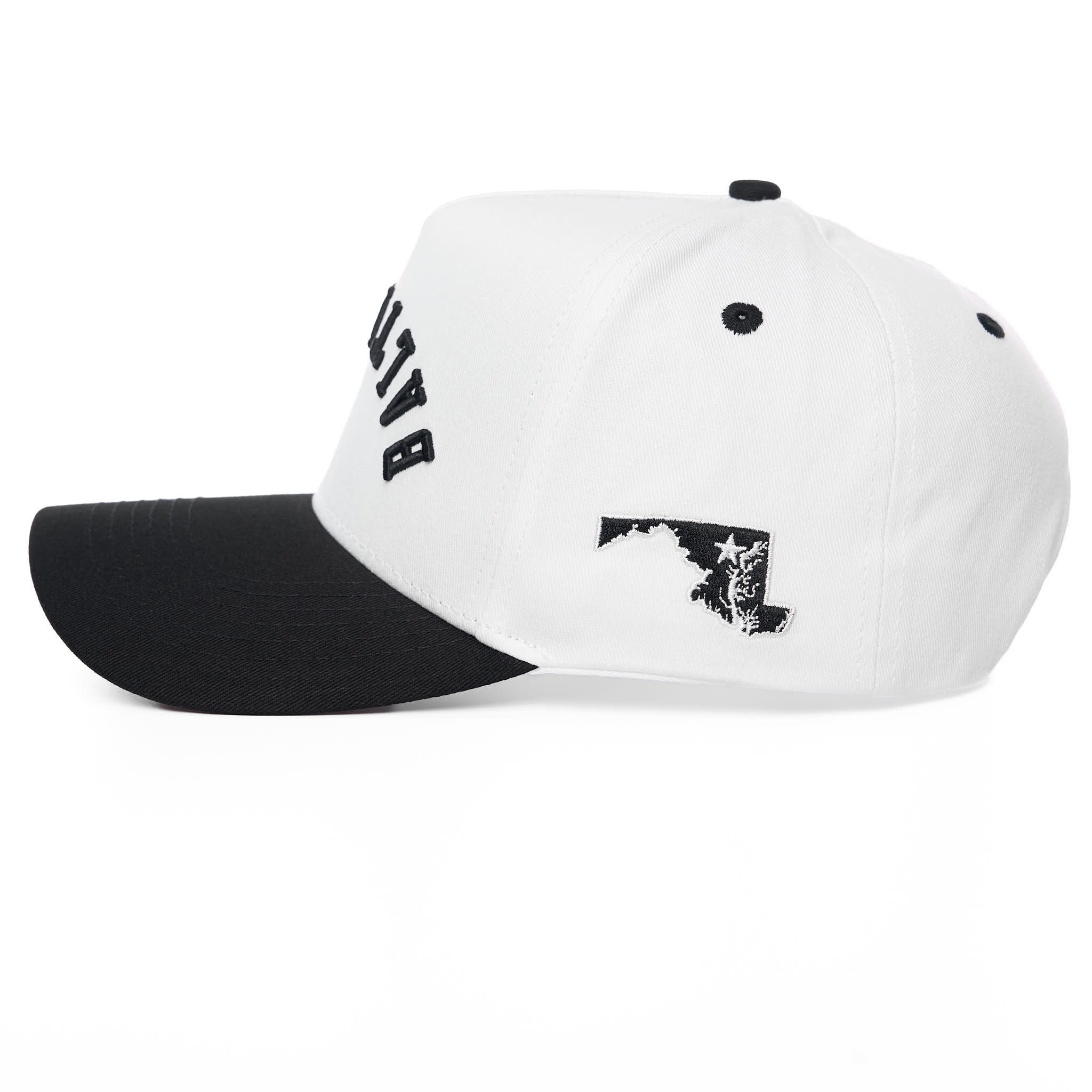 BALTIMORE UPSIDE DOWN - WHITE/BLACK