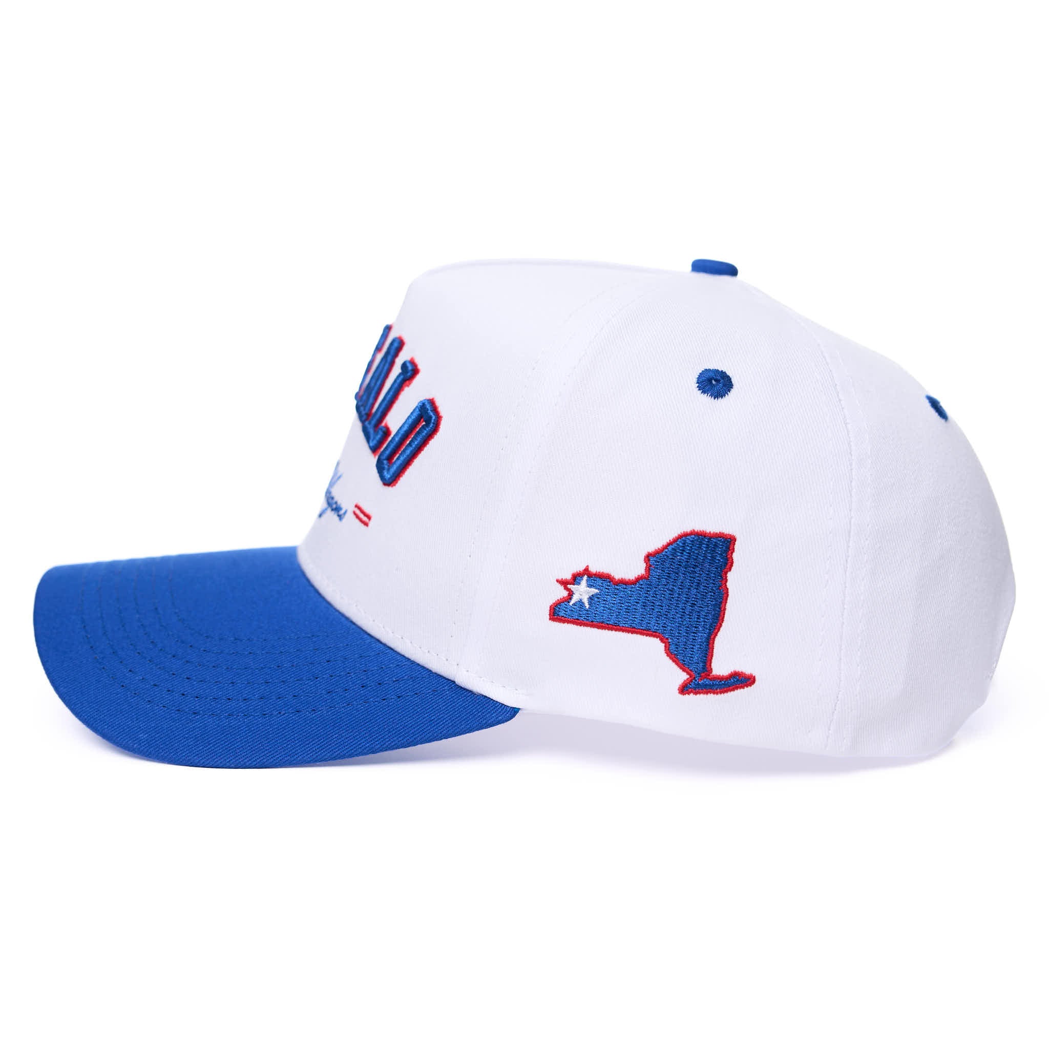 BUFFALO CIRCLE THE WAGONS - WHITE/BLUE