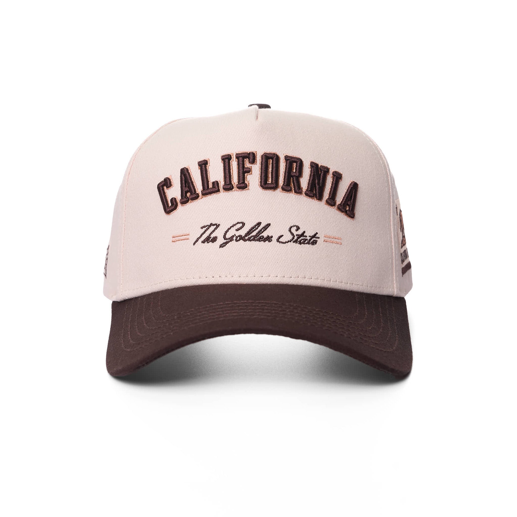 CALIFORNIA THE GOLDEN STATE - CREAM/BROWN