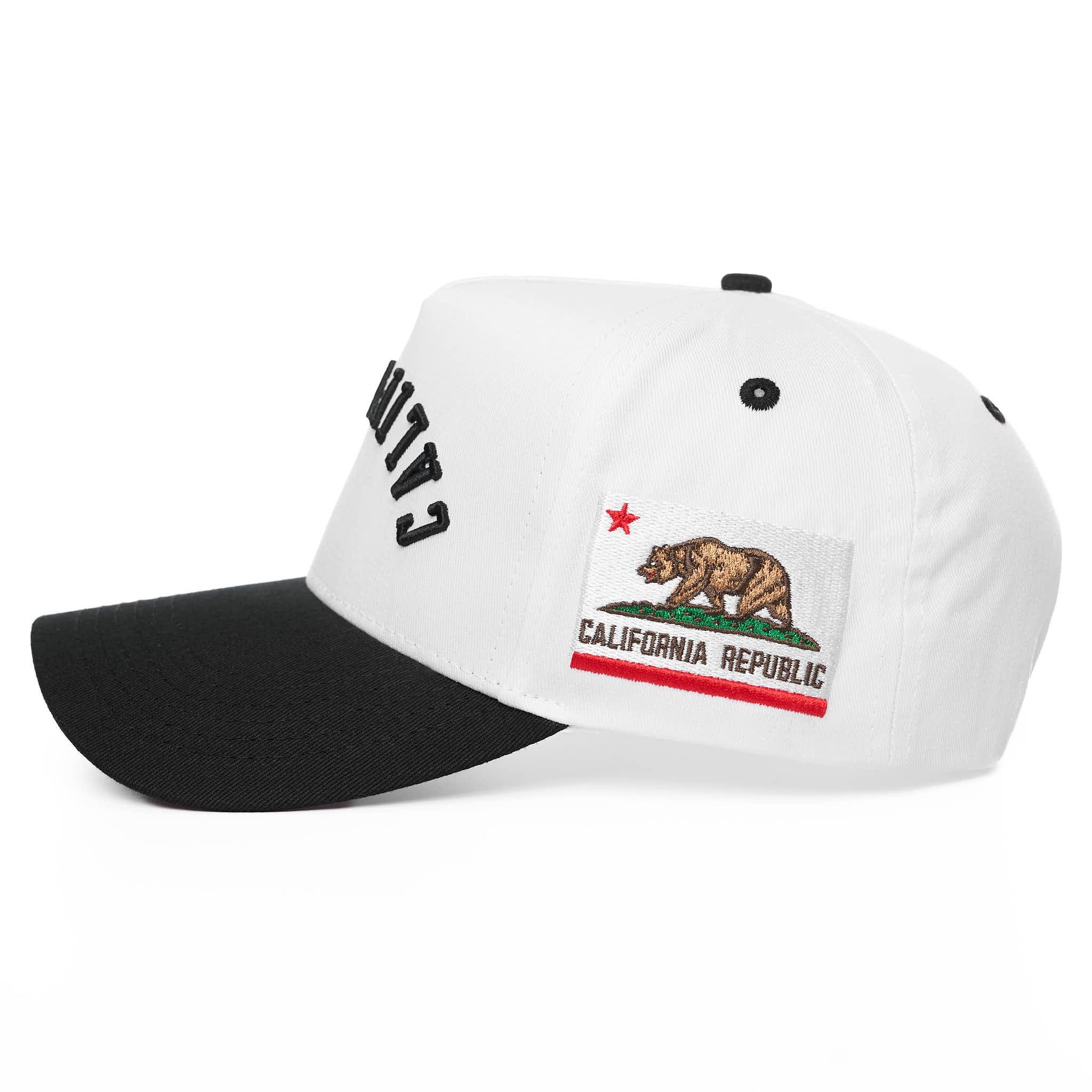 CALIFORNIA UPSIDE DOWN - WHITE/BLACK