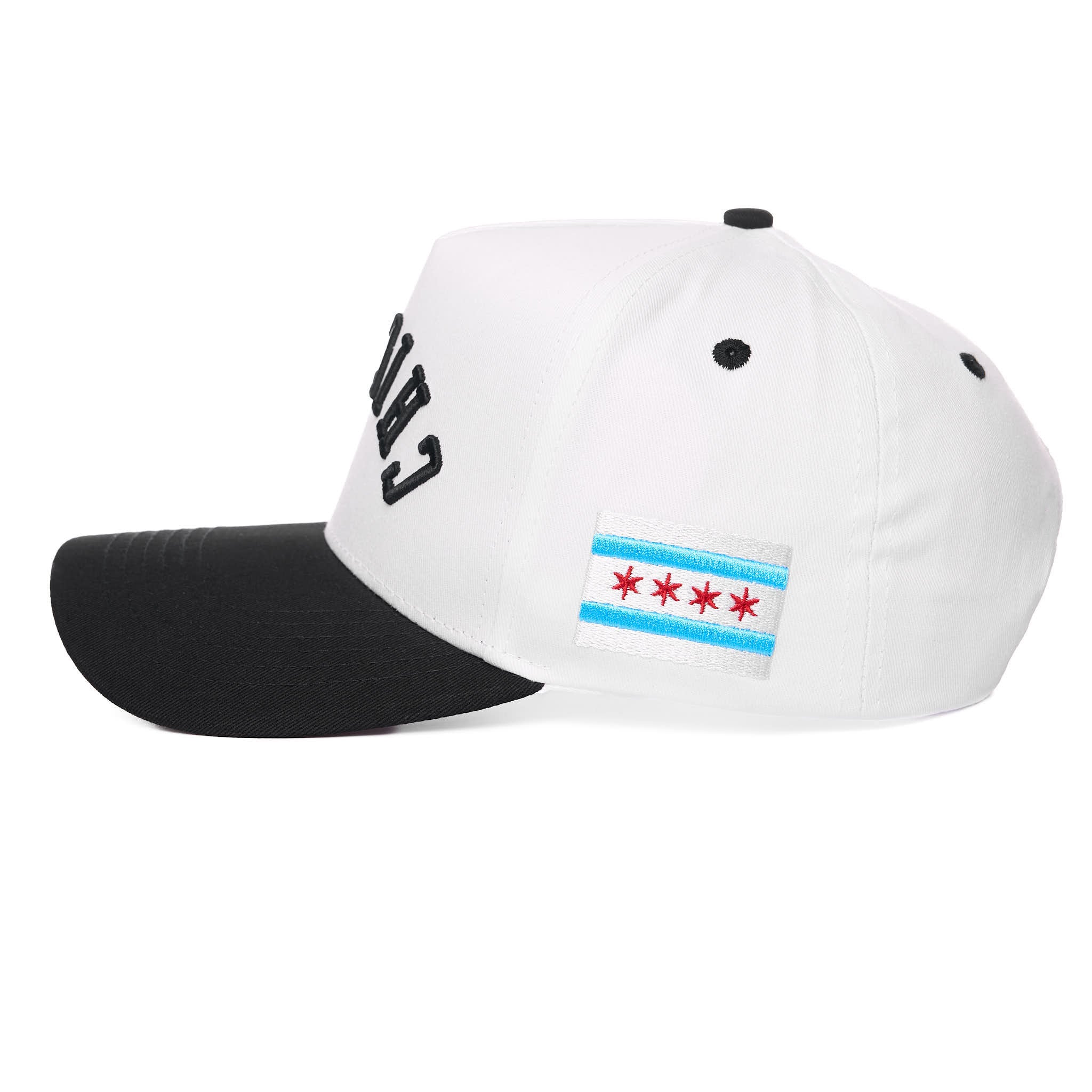 CHICAGO UPSIDE DOWN - WHITE/BLACK
