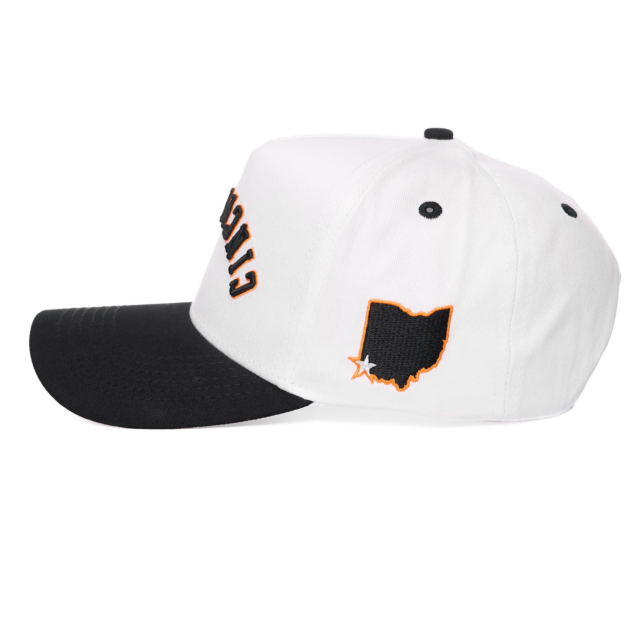 CINCINNATI UPSIDE DOWN - WHITE/BLACK
