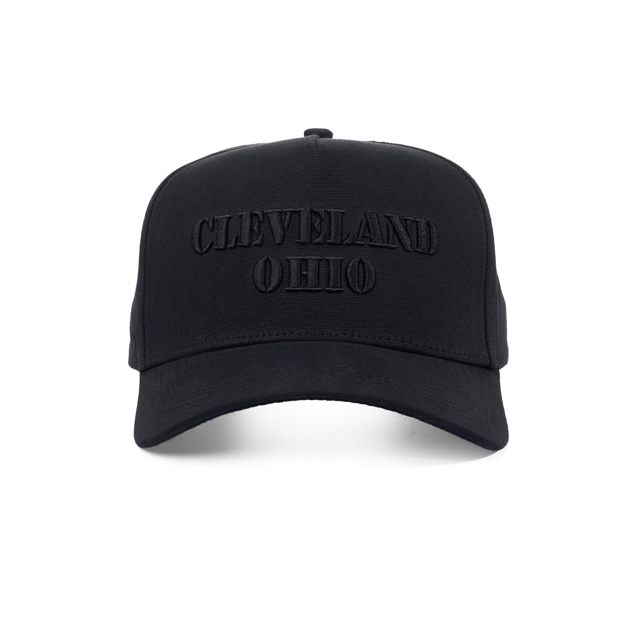 CLEVELAND OHIO - BLACK CANVAS