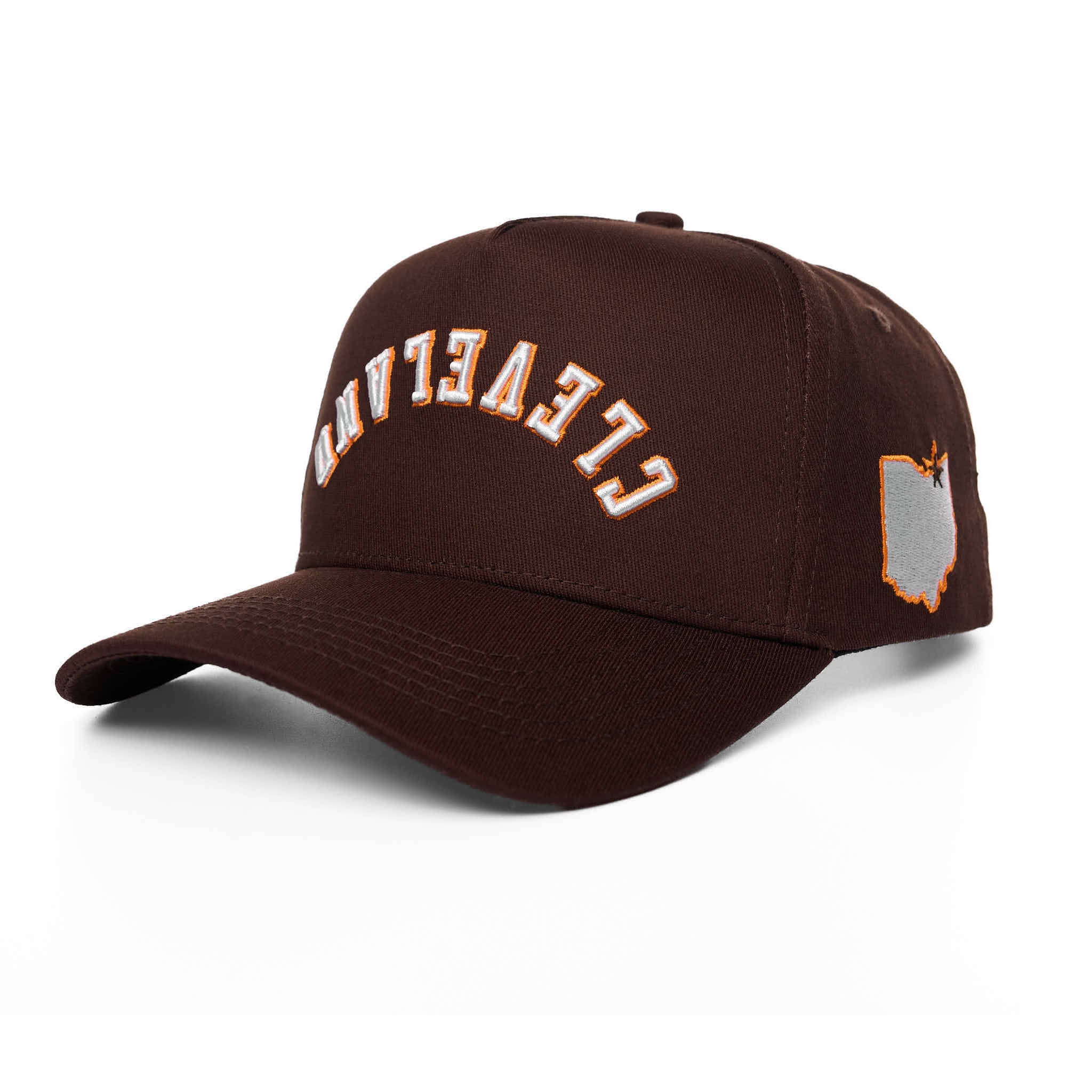 CLEVELAND UPSIDE DOWN - BROWN