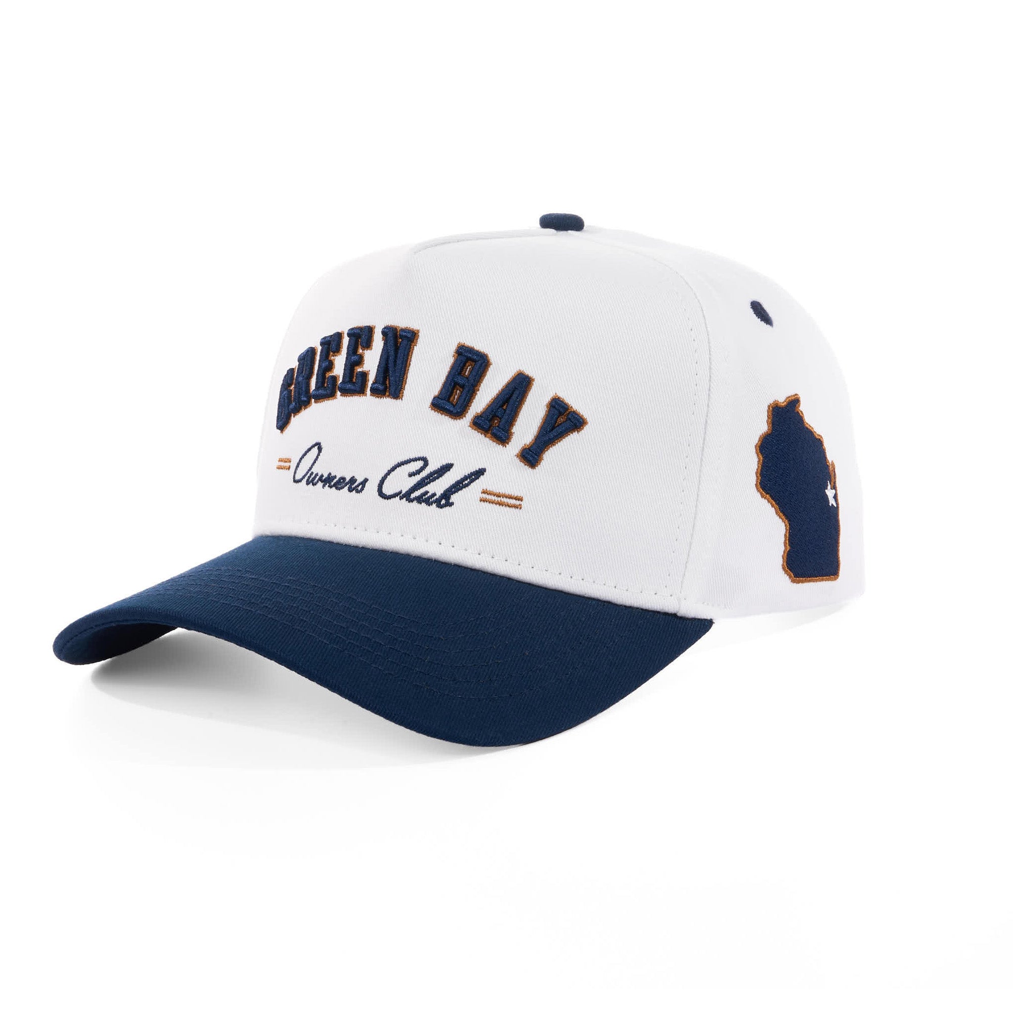 GREEN BAY OWNERS CLUB - WHITE/NAVY