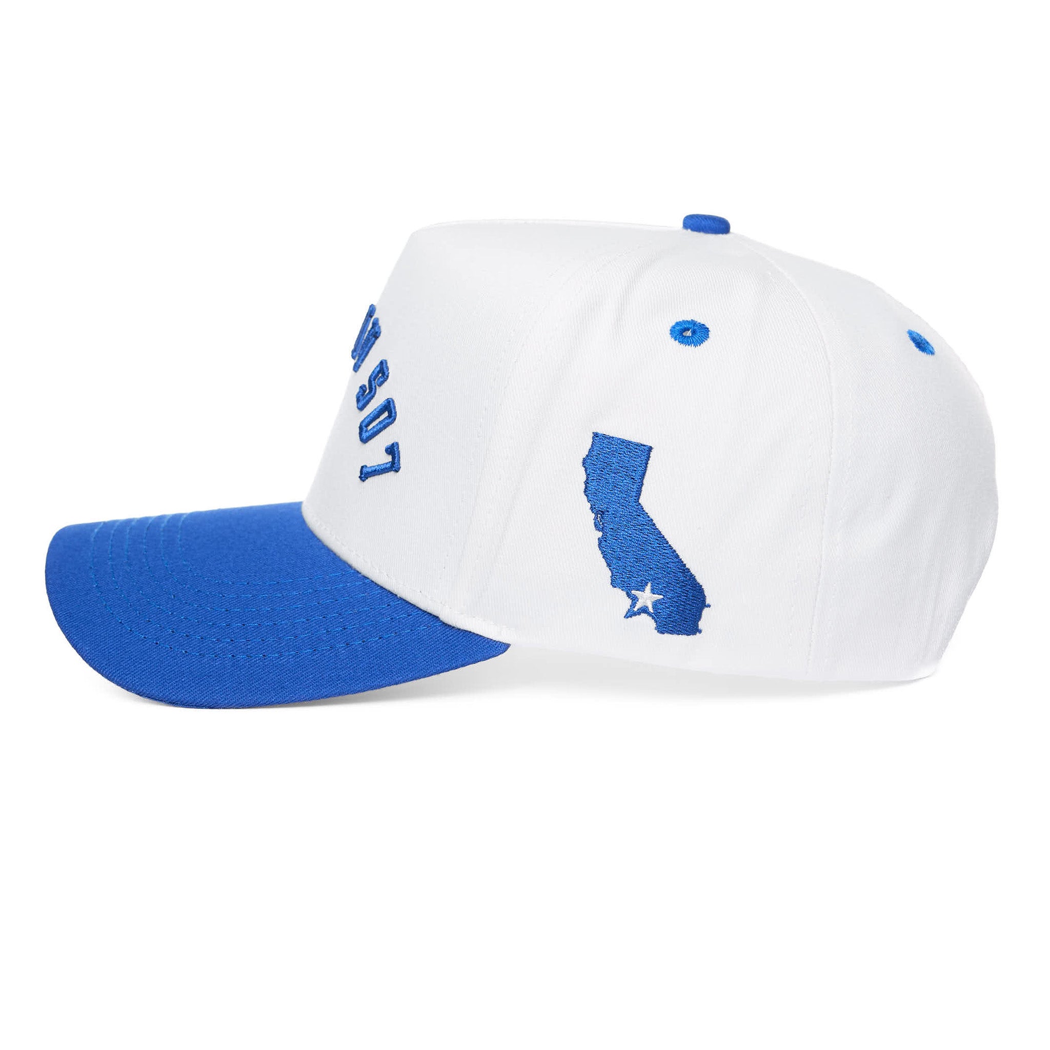 LOS ANGELES UPSIDE DOWN - WHITE/BLUE