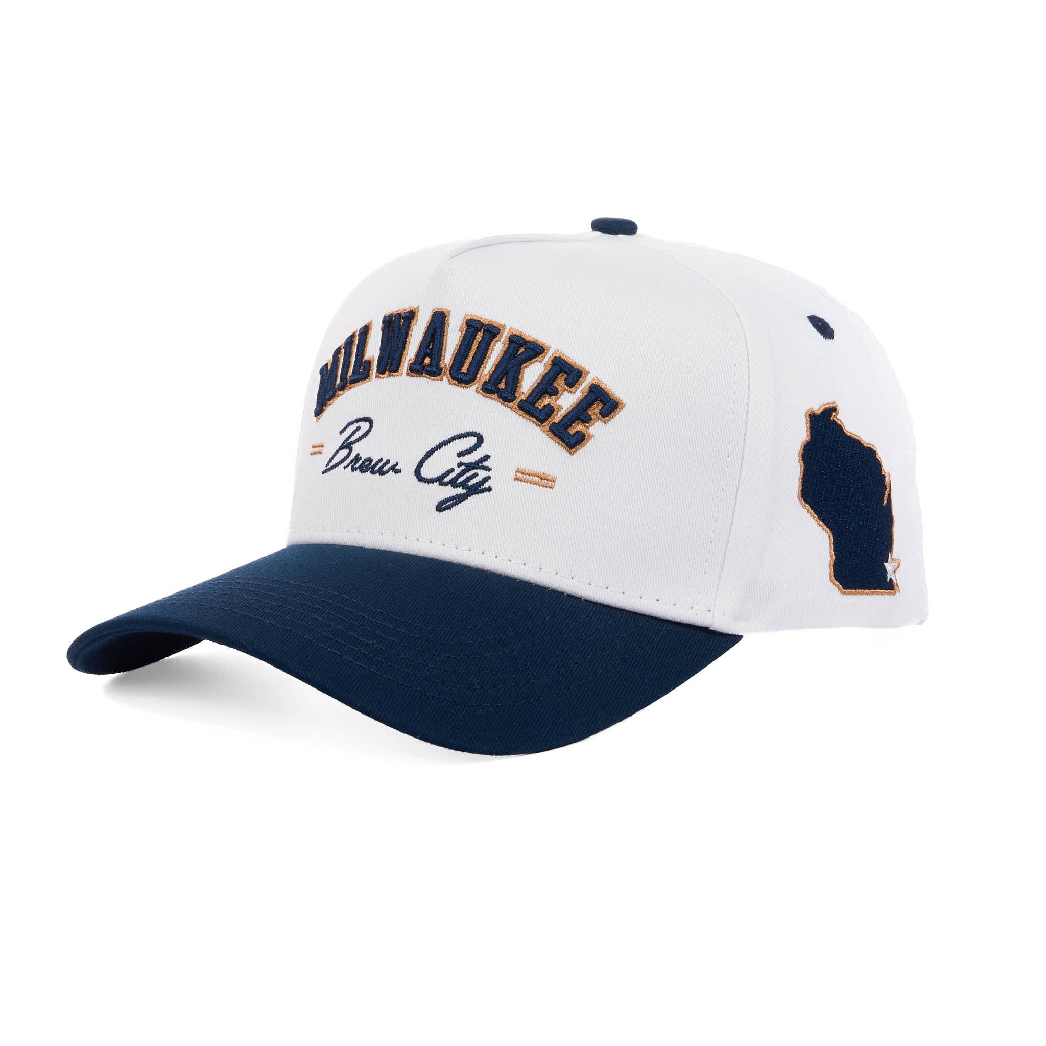 MILWAUKEE BREW CITY - WHITE/NAVY