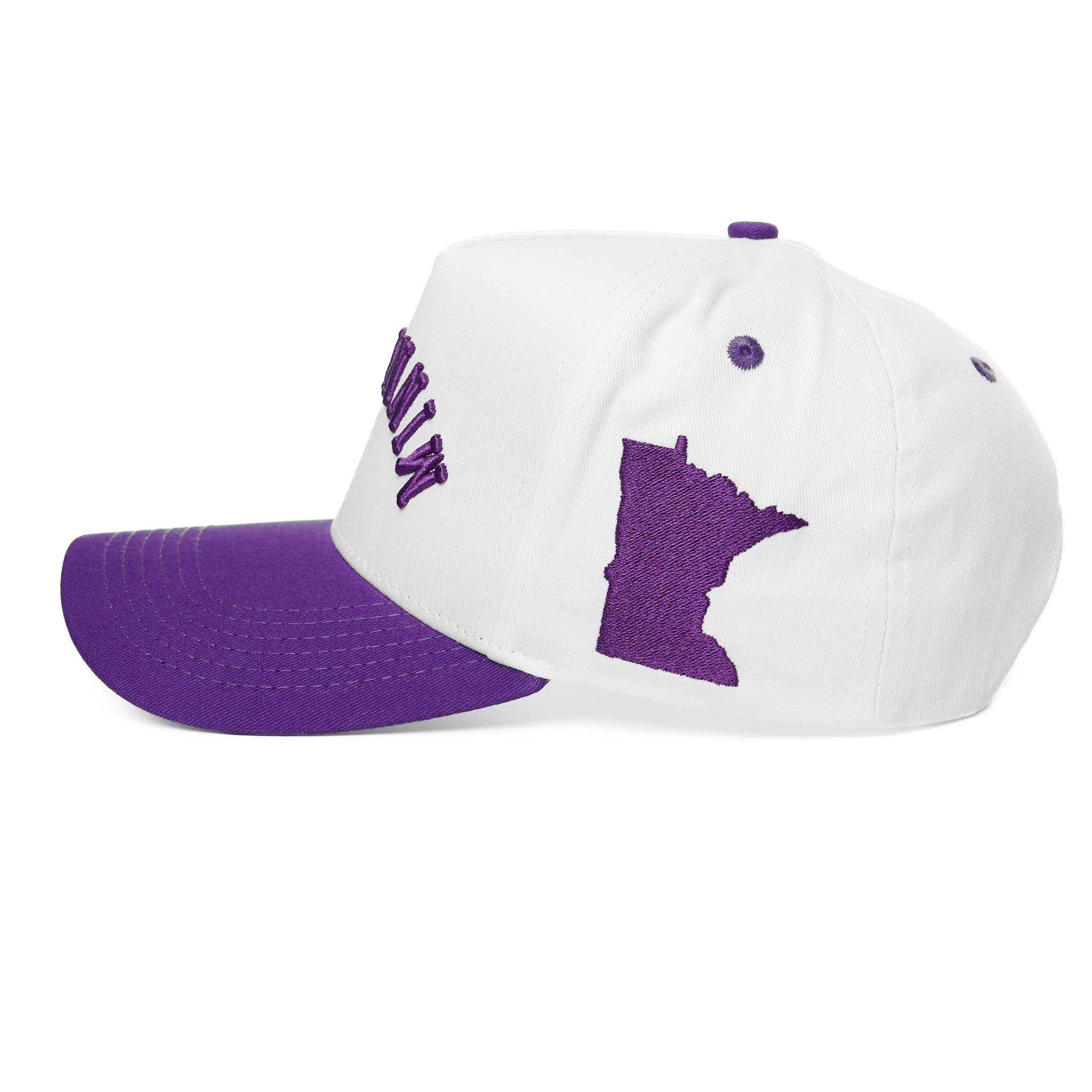 MINNESOTA UPSIDE DOWN - WHITE/PURPLE