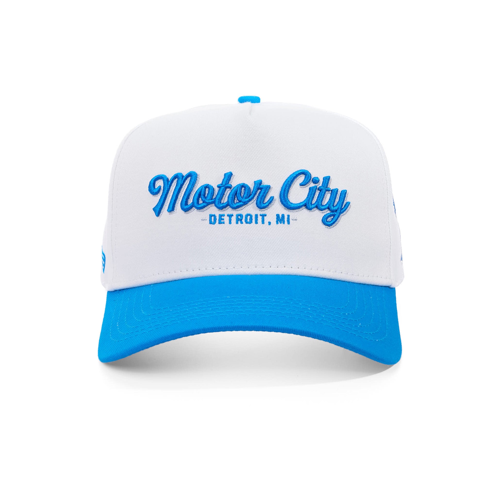 MOTOR CITY SCRIPT - WHITE/BLUE