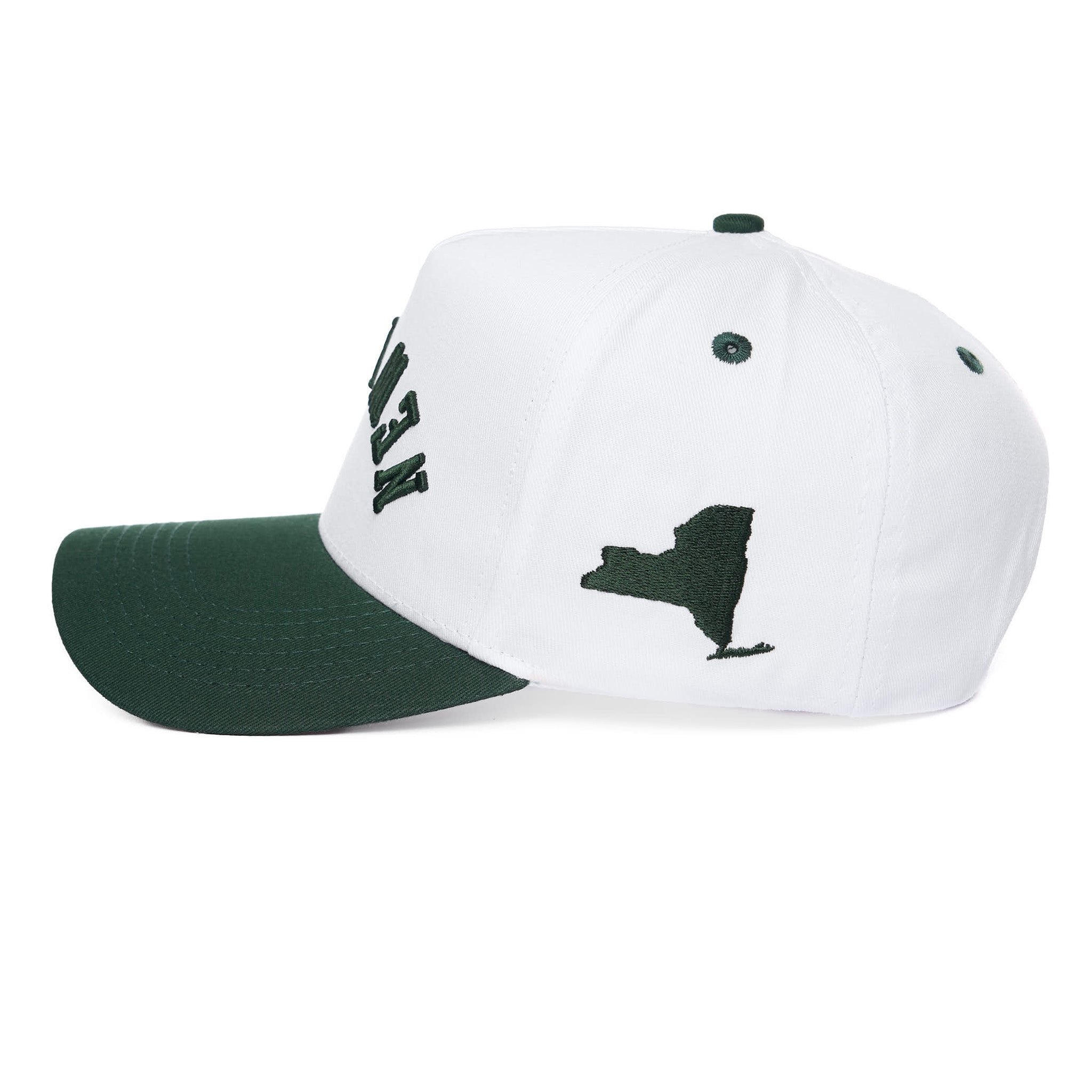 NEW YORK UPSIDE DOWN - WHITE/GREEN