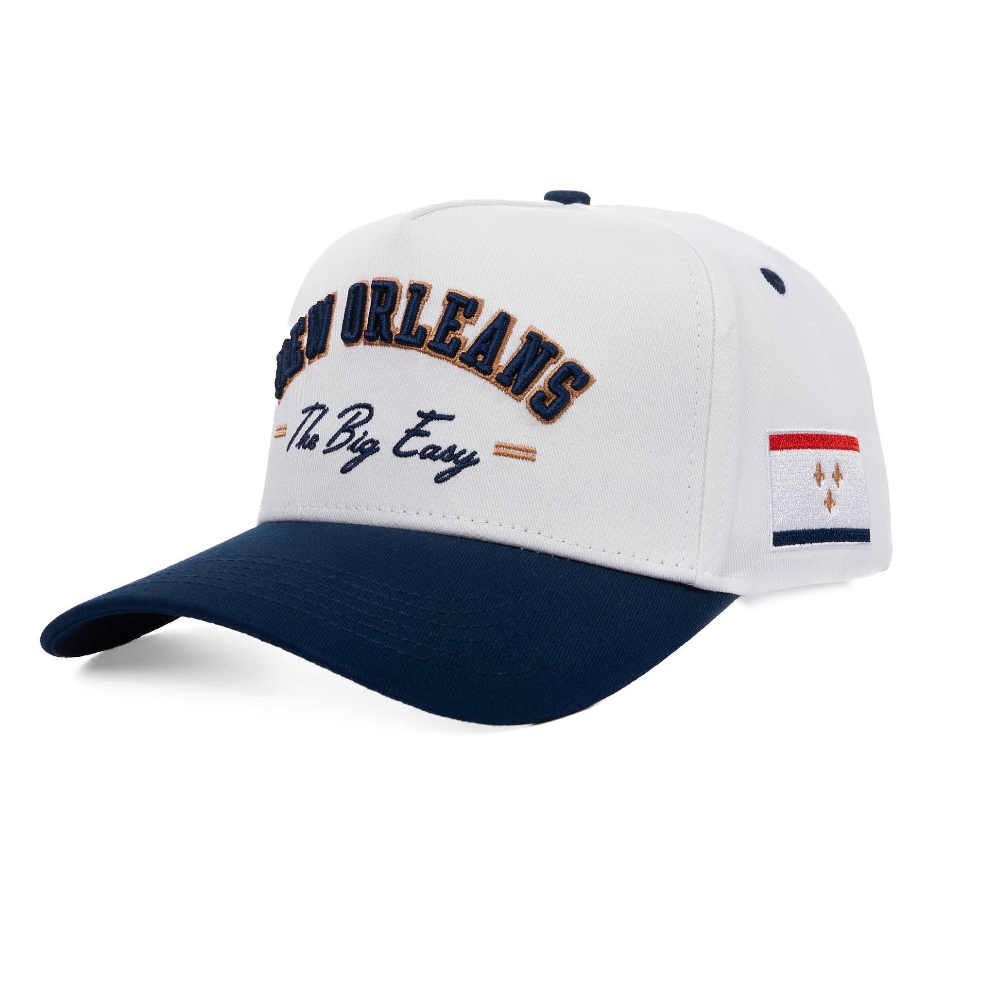 NEW ORLEANS THE BIG EASY - WHITE/NAVY