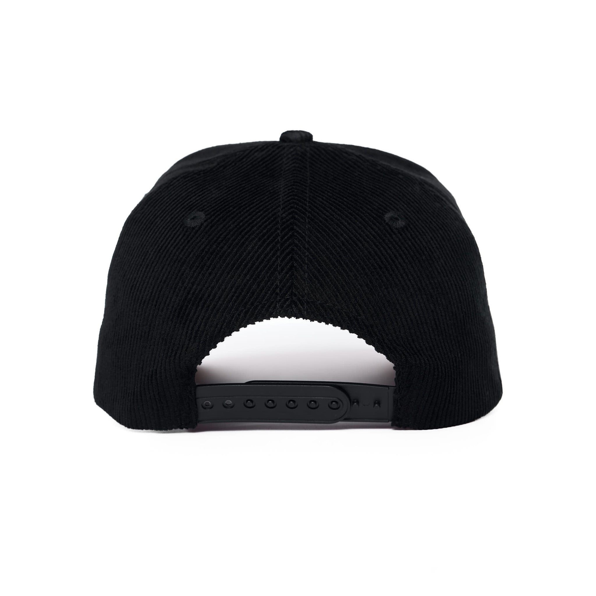 Black cap on a white background