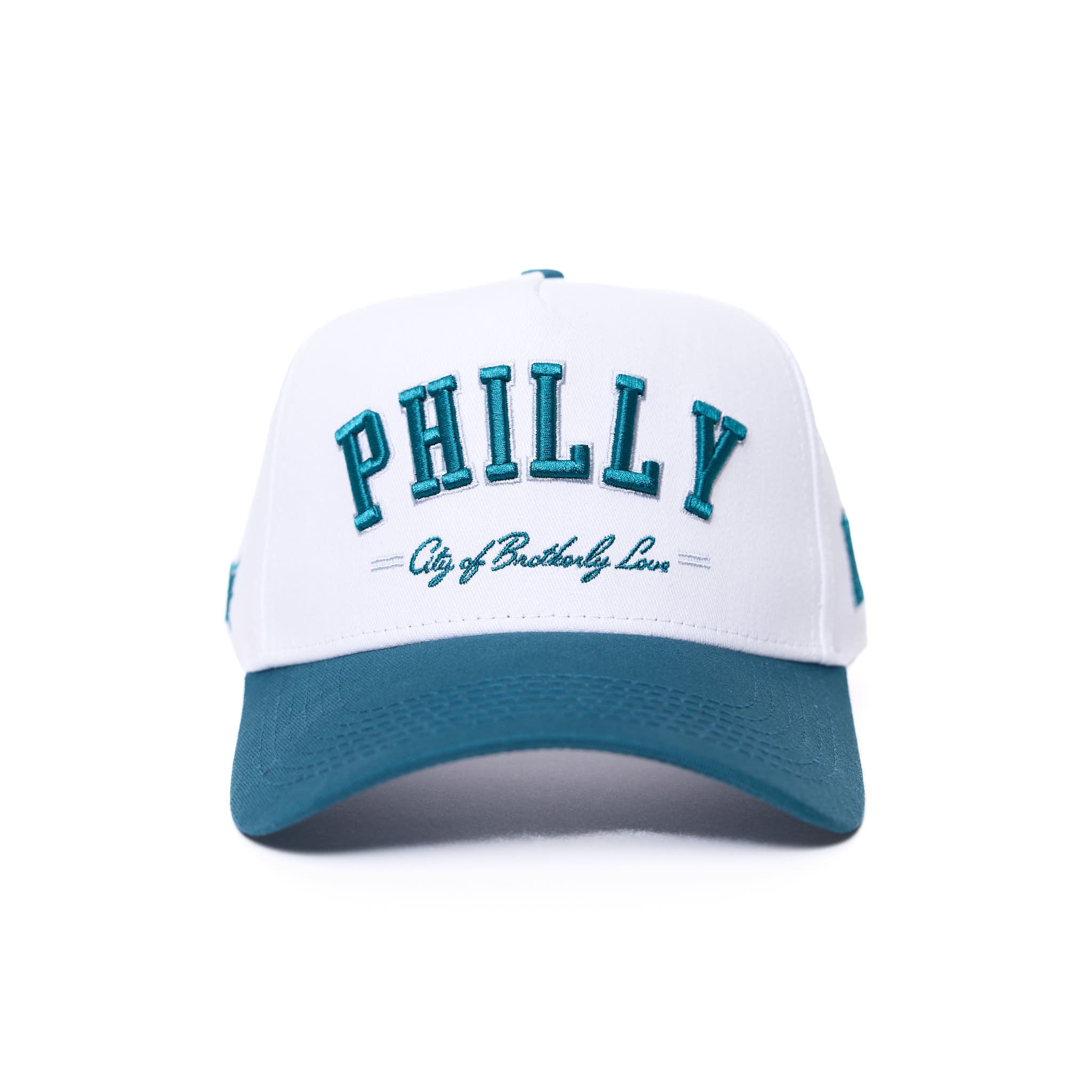 PHILLY CITY OF BROTHERLY LOVE - WHITE/DARK GREEN