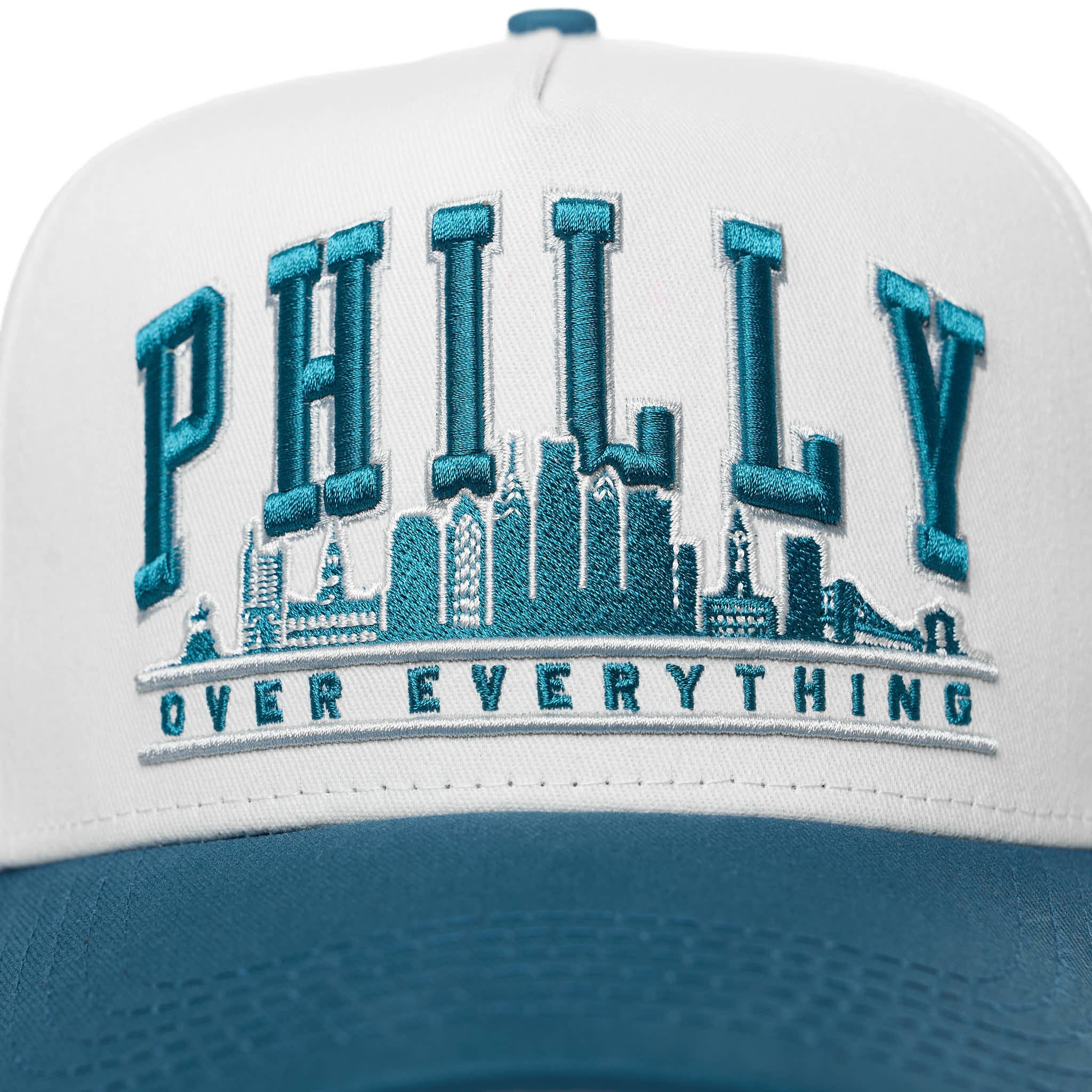 PHILLY OVER EVERYTHING - WHITE/DARK GREEN