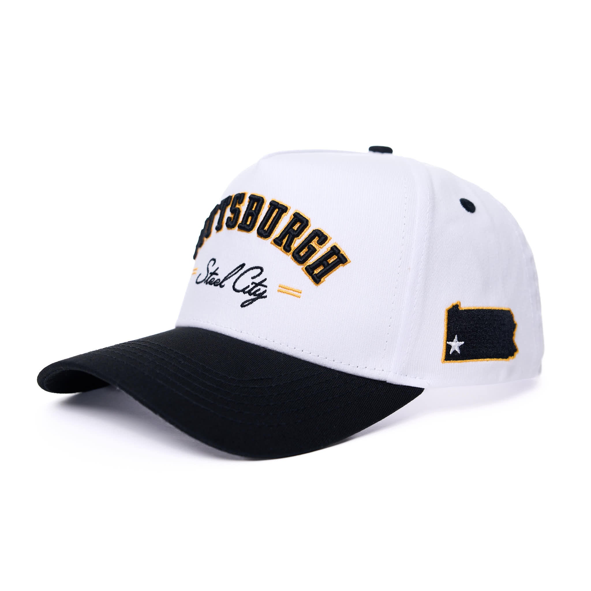 PITTSBURGH STEEL CITY - WHITE/BLACK