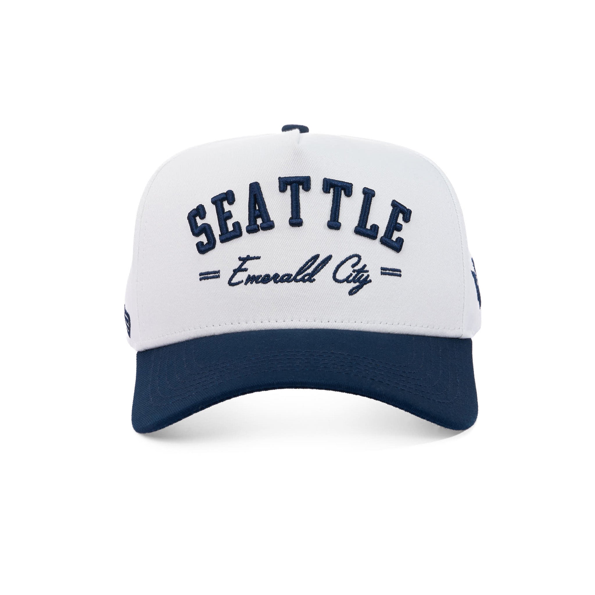 SEATTLE EMERALD CITY - WHITE/NAVY
