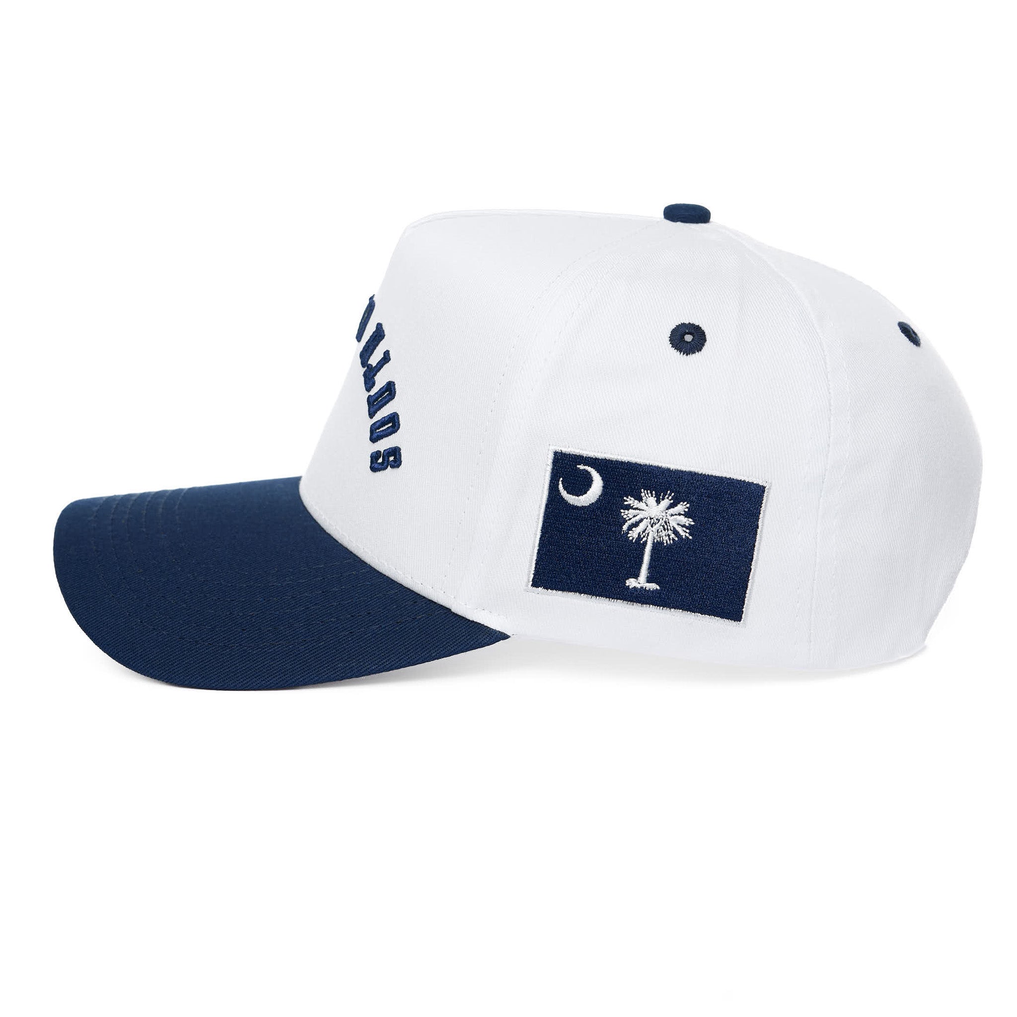 SOUTH CAROLINA UPSIDE DOWN - WHITE/NAVY