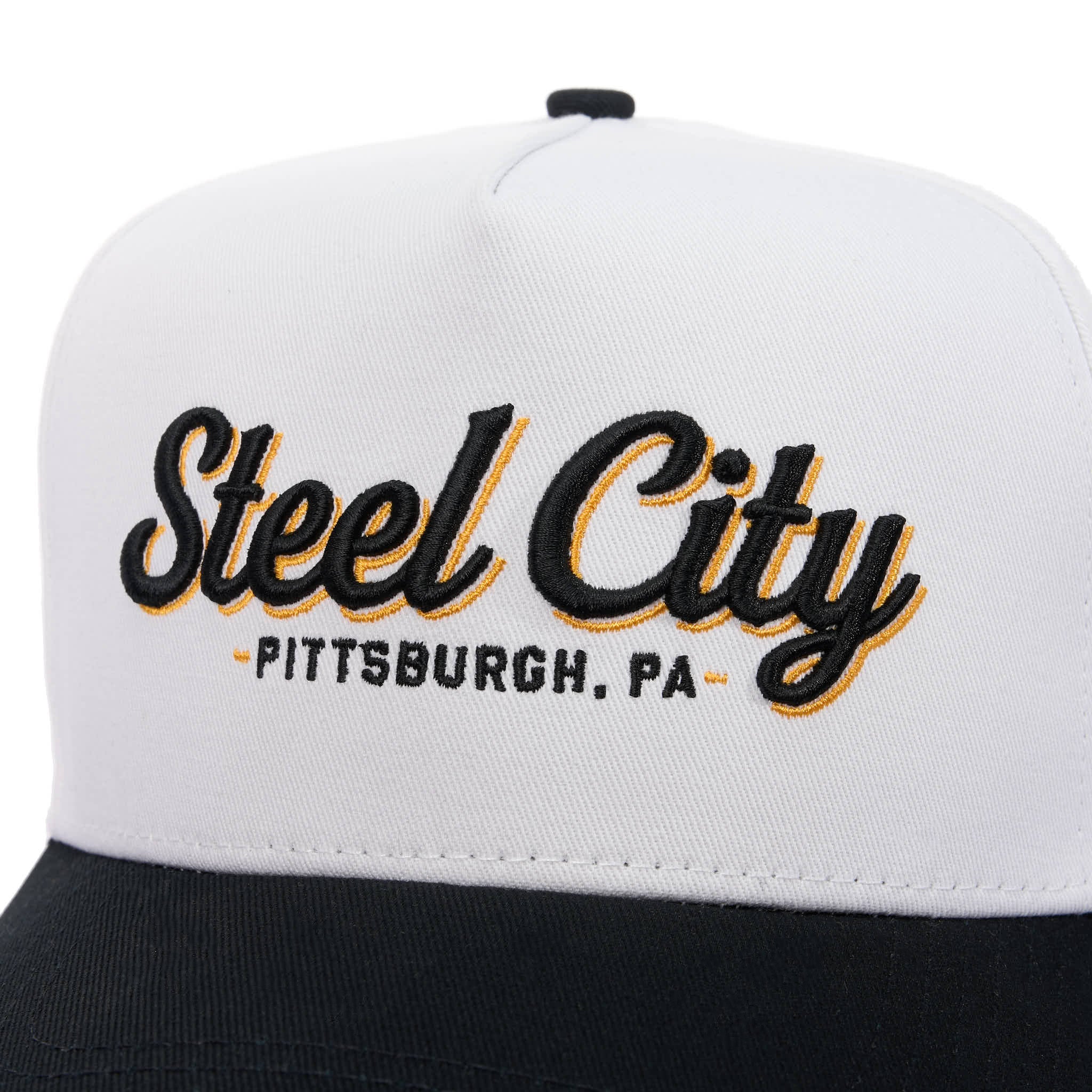 STEEL CITY SCRIPT - WHITE/BLACK