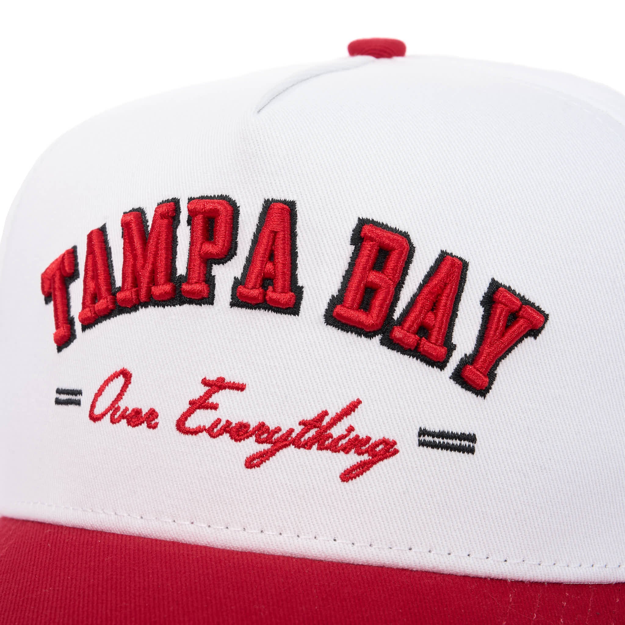 TAMPA BAY OVER EVERYTHING - WHITE/RED