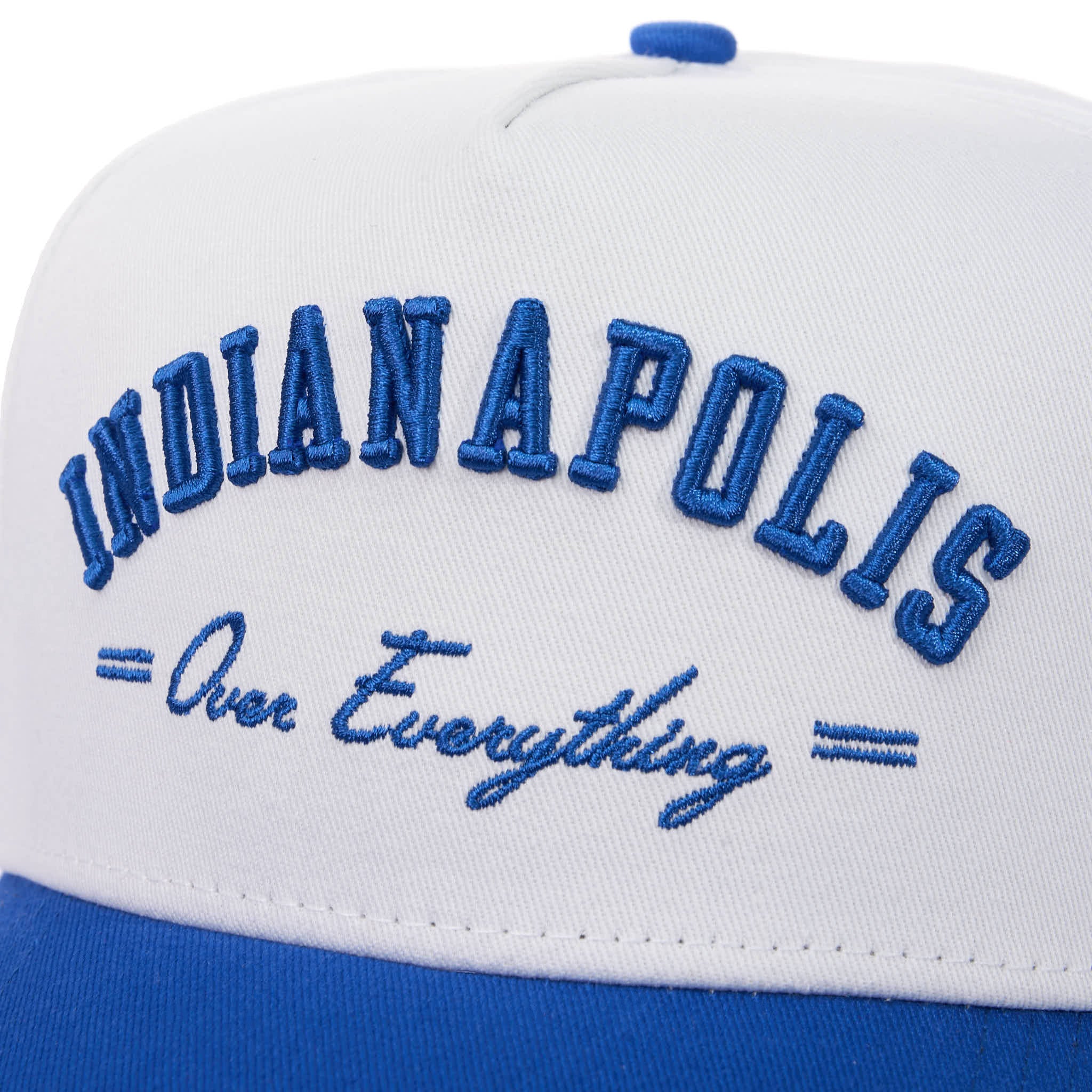 INDIANAPOLIS OVER EVERYTHING - WHITE/BLUE