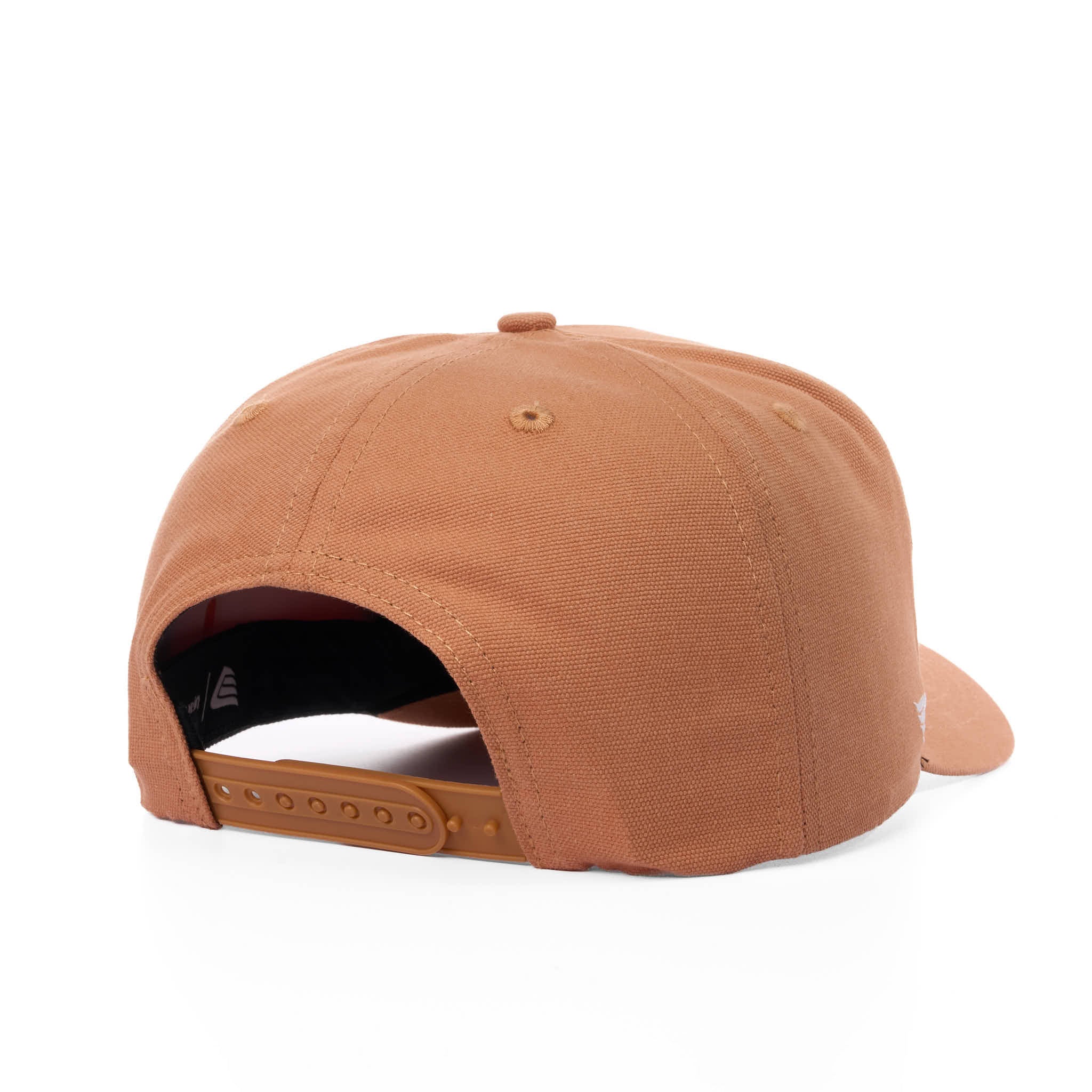 Brown cap on a white background