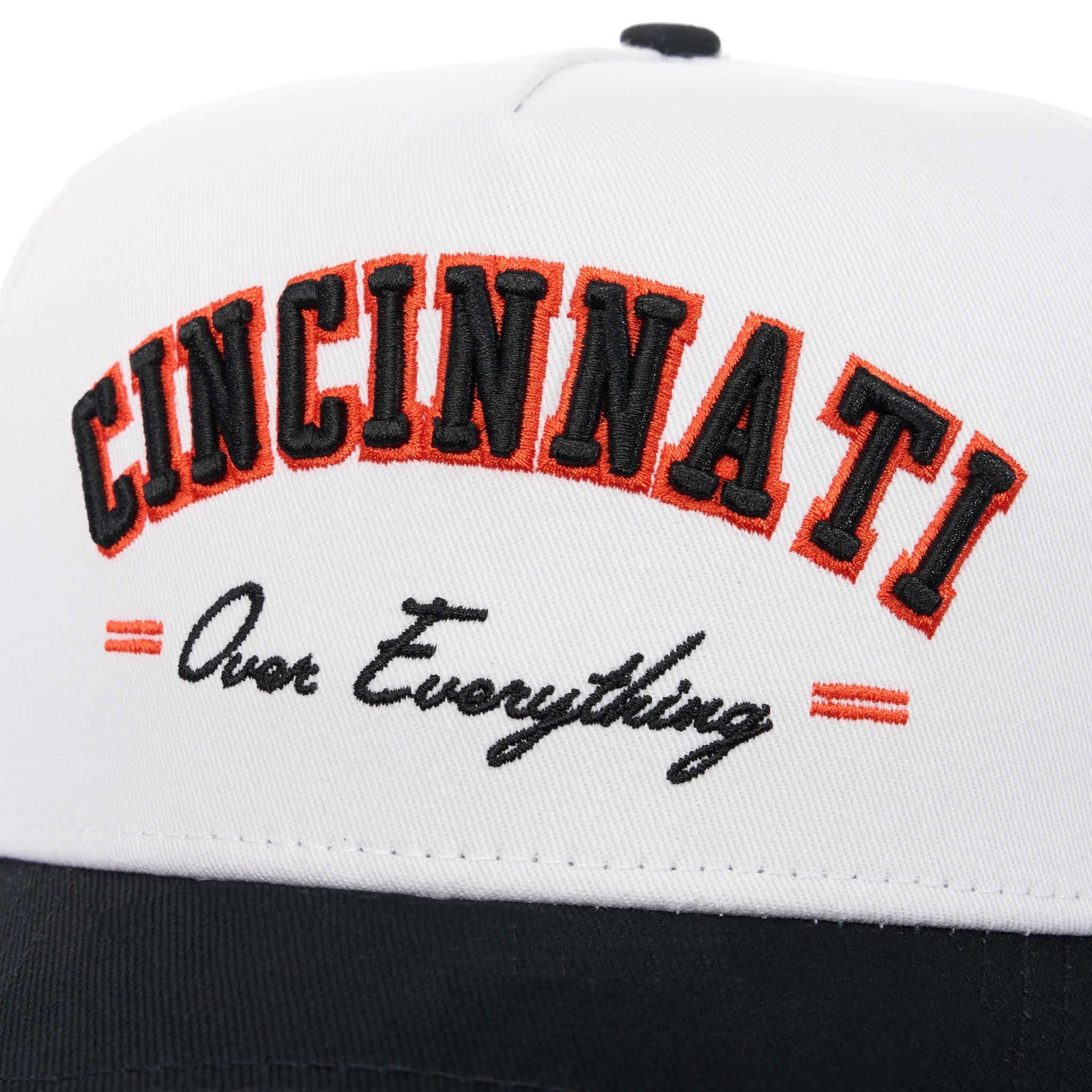CINCINNATI OVER EVERYTHING - WHITE/BLACK