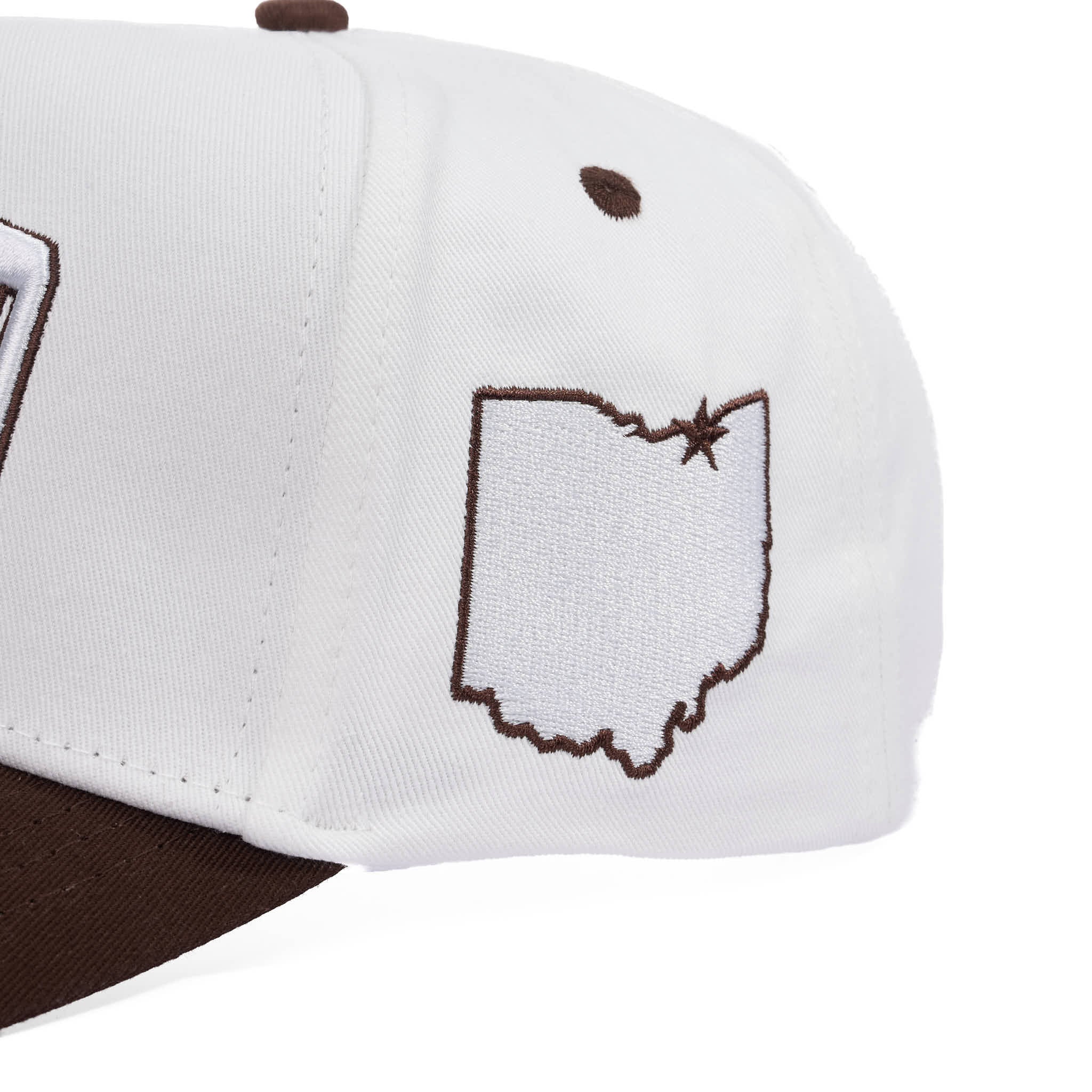 CLEVELAND VARSITY - WHITE/BROWN