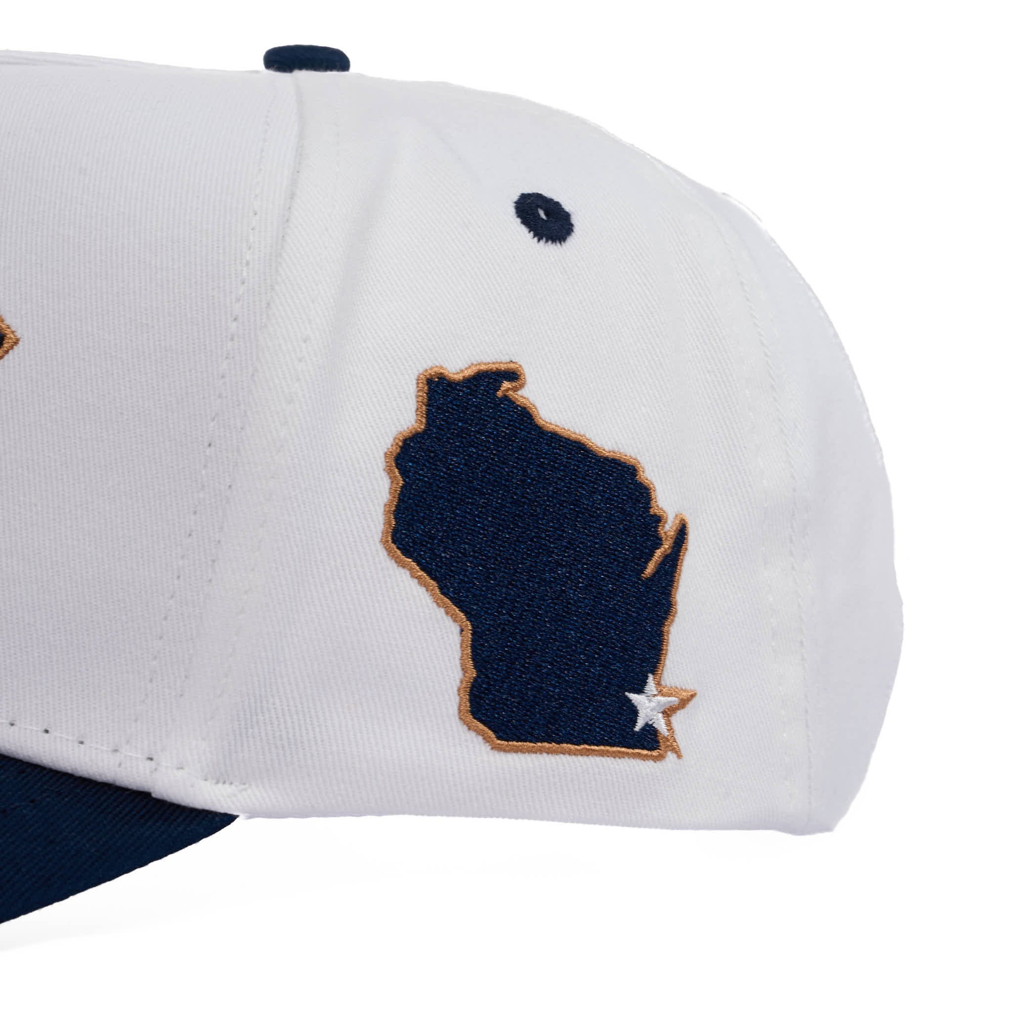 MILWAUKEE BREW CITY - WHITE/NAVY
