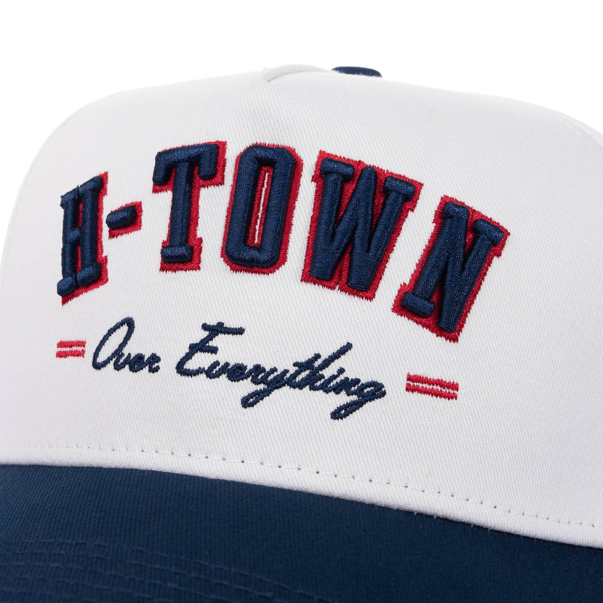H-TOWN OVER EVERYTHING - WHITE/NAVY