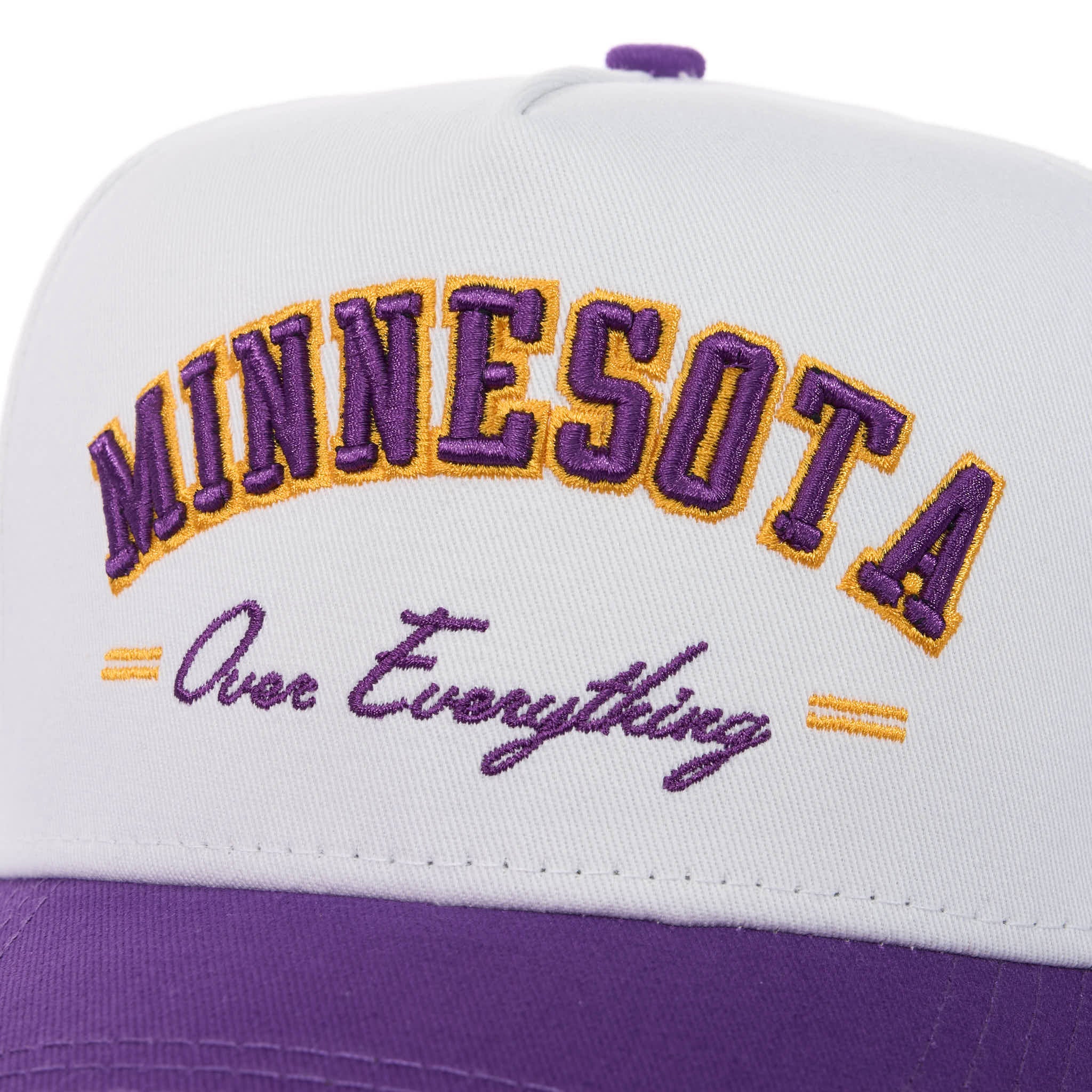 MINNESOTA OVER EVERYTHING - WHITE/PURPLE