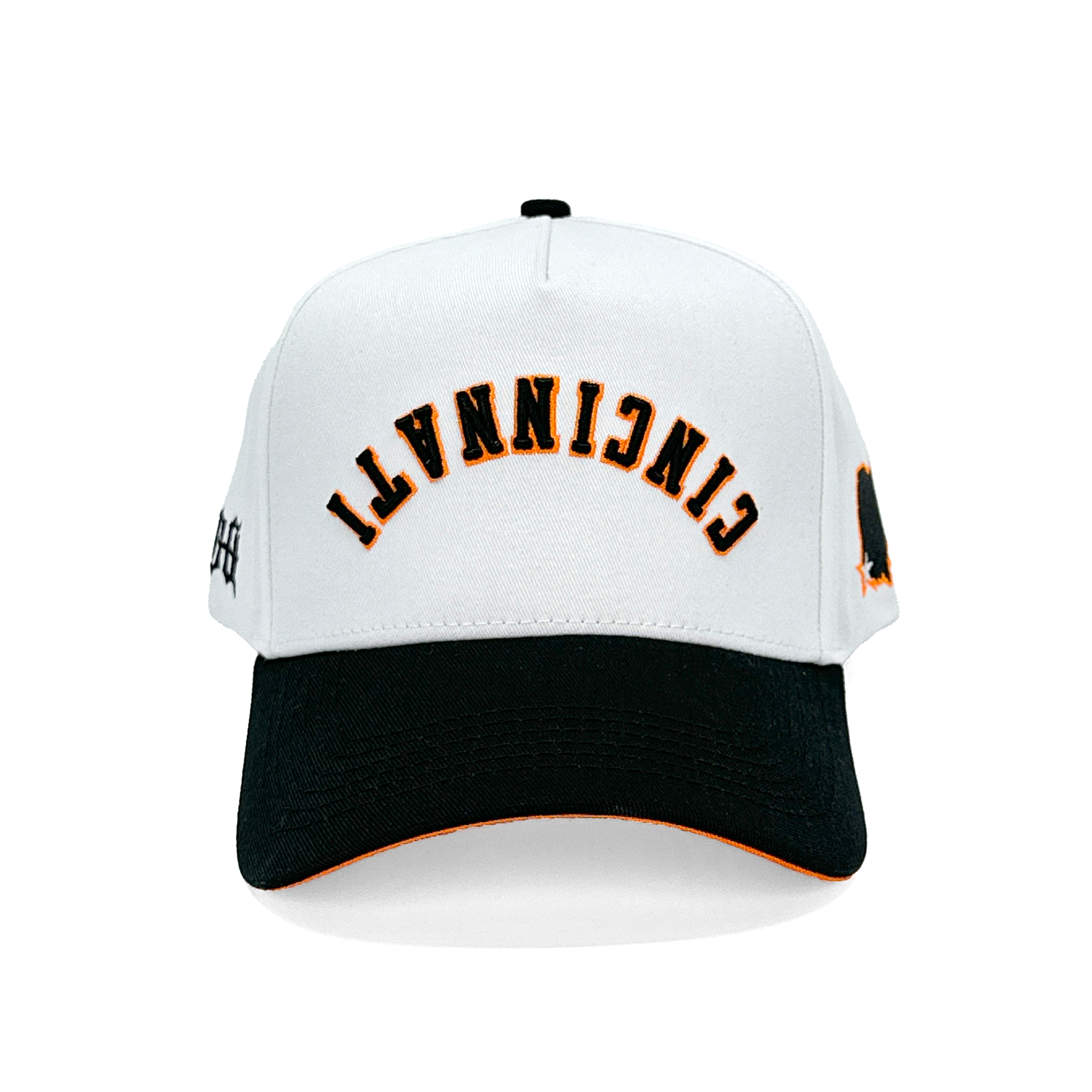 CINCINNATI UPSIDE DOWN - WHITE/BLACK