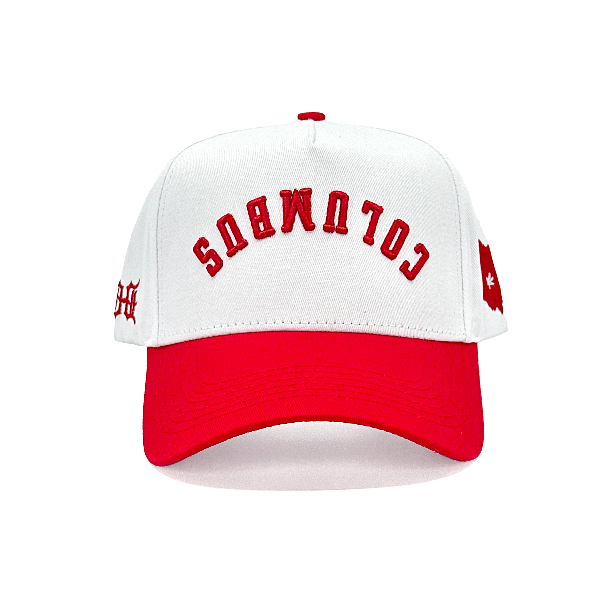 COLUMBUS UPSIDE DOWN - WHITE/RED