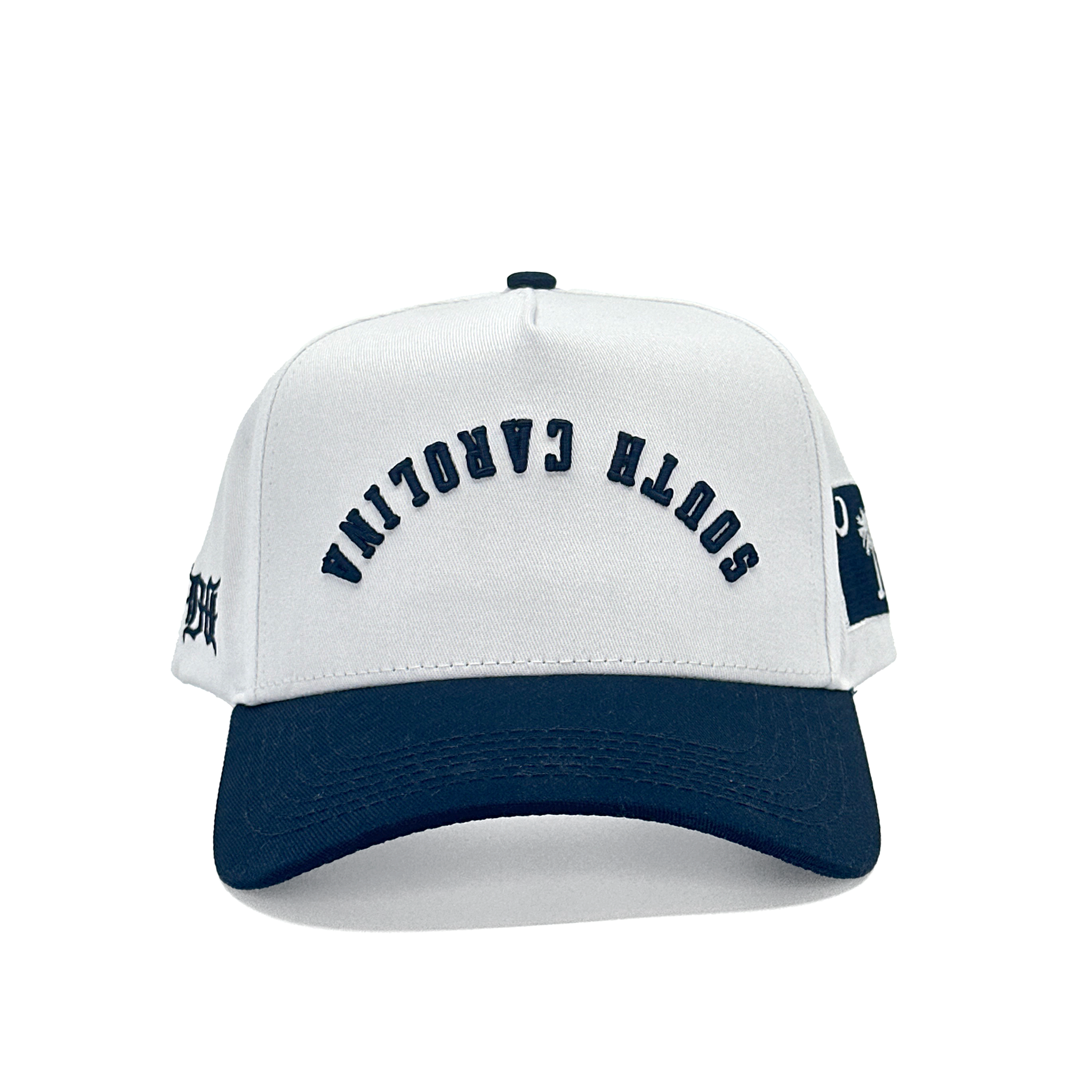 SOUTH CAROLINA UPSIDE DOWN - WHITE/NAVY