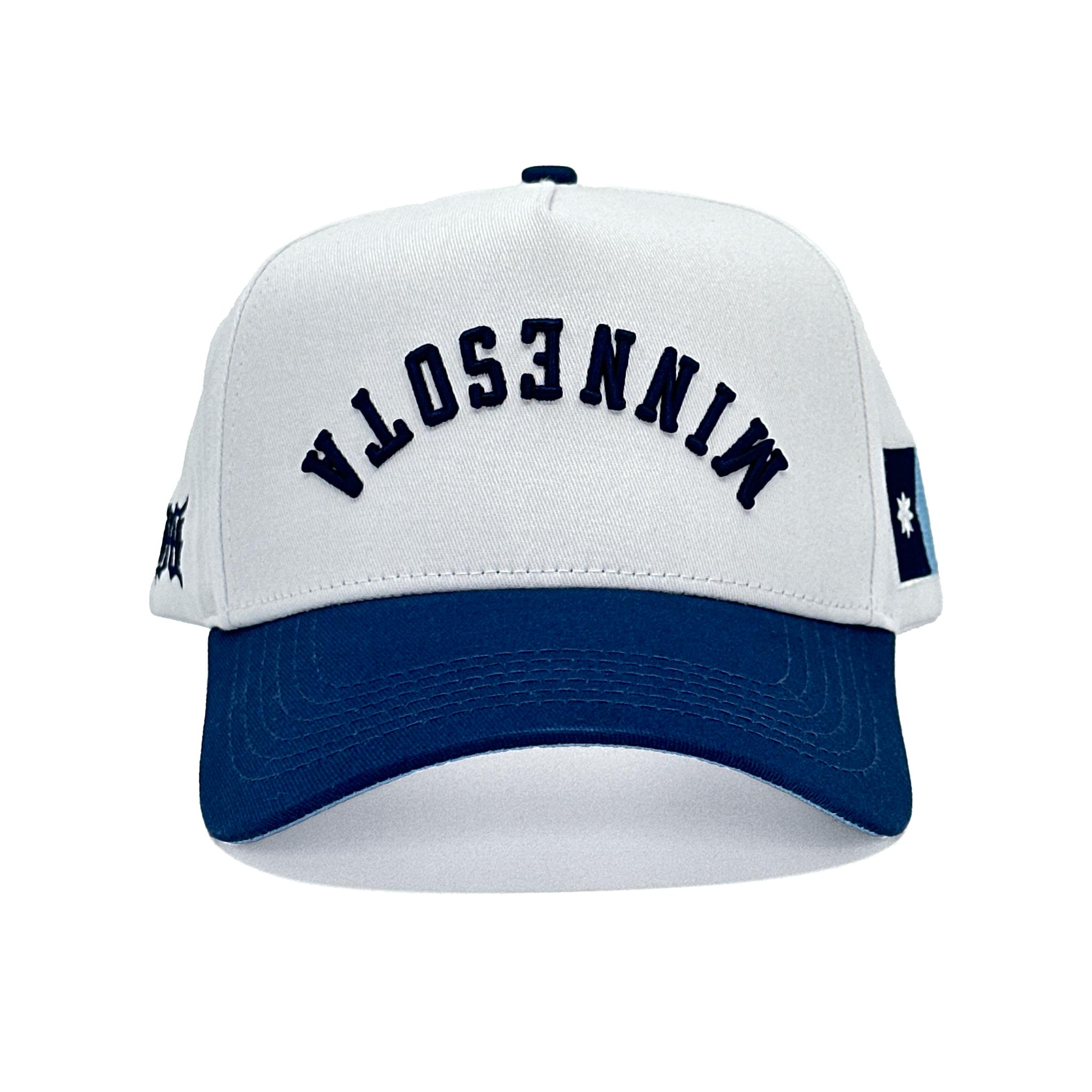 MINNESOTA UPSIDE DOWN - WHITE/NAVY