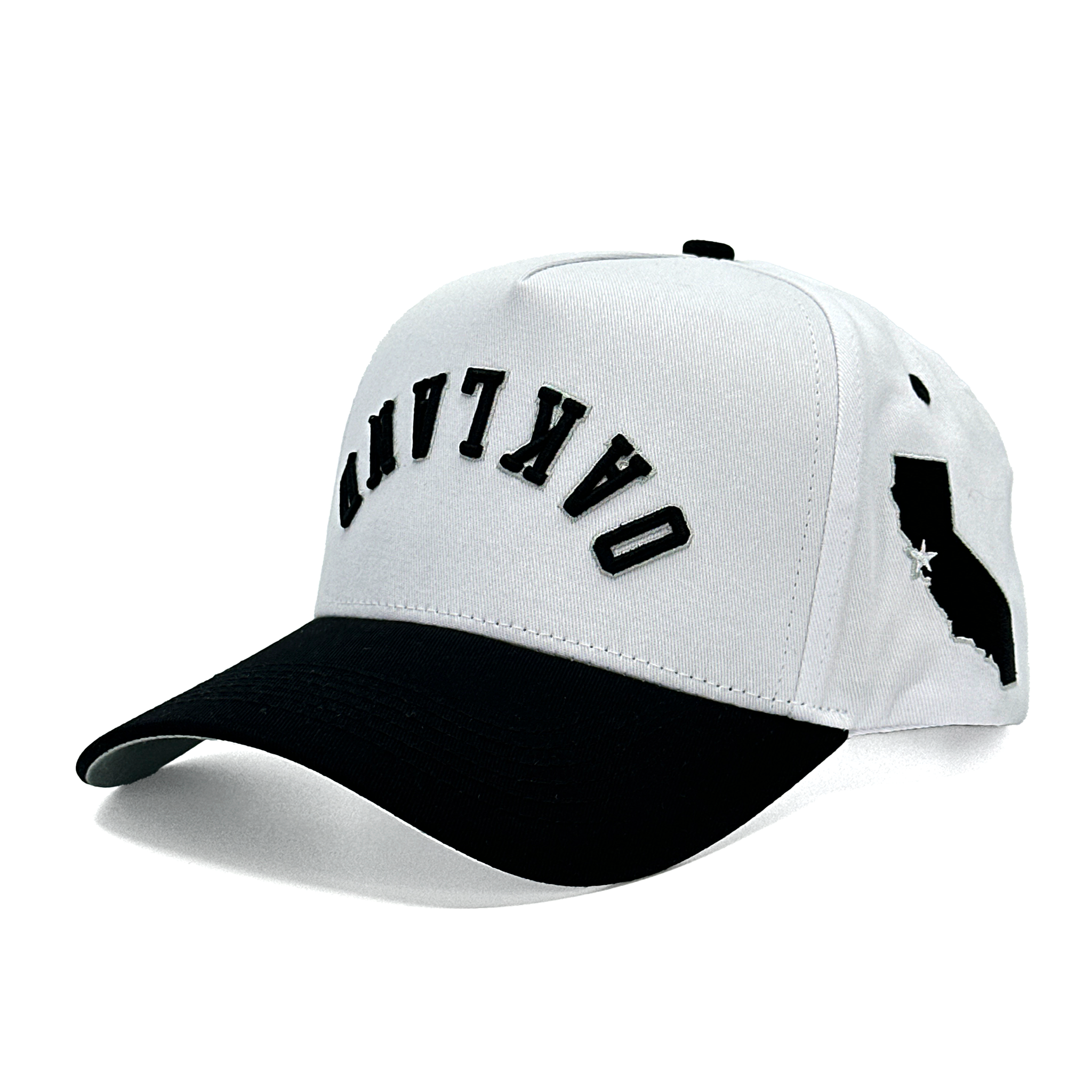 OAKLAND UPSIDE DOWN - WHITE/BLACK