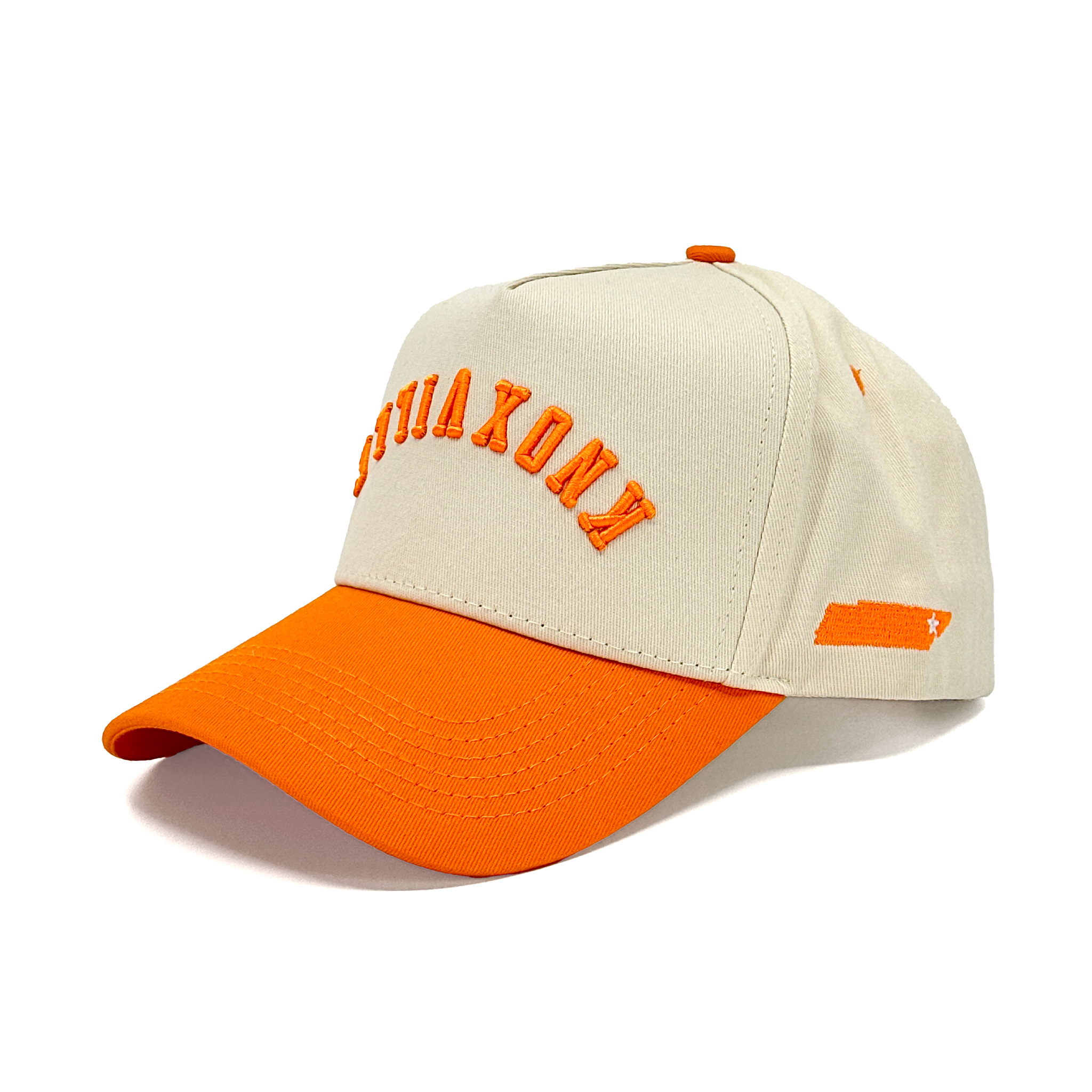 KNOXVILLE UPSIDE DOWN - CREAM/ORANGE