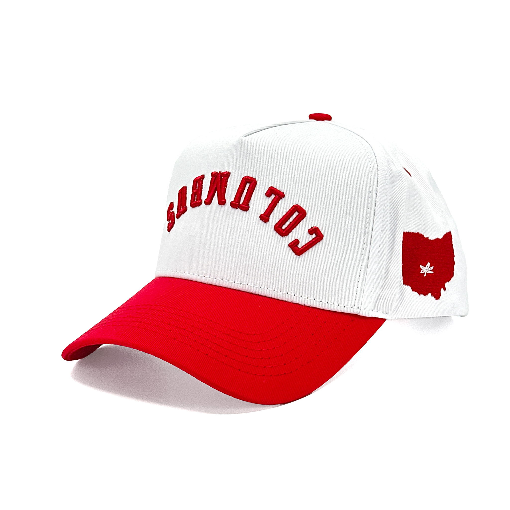 COLUMBUS UPSIDE DOWN - WHITE/RED