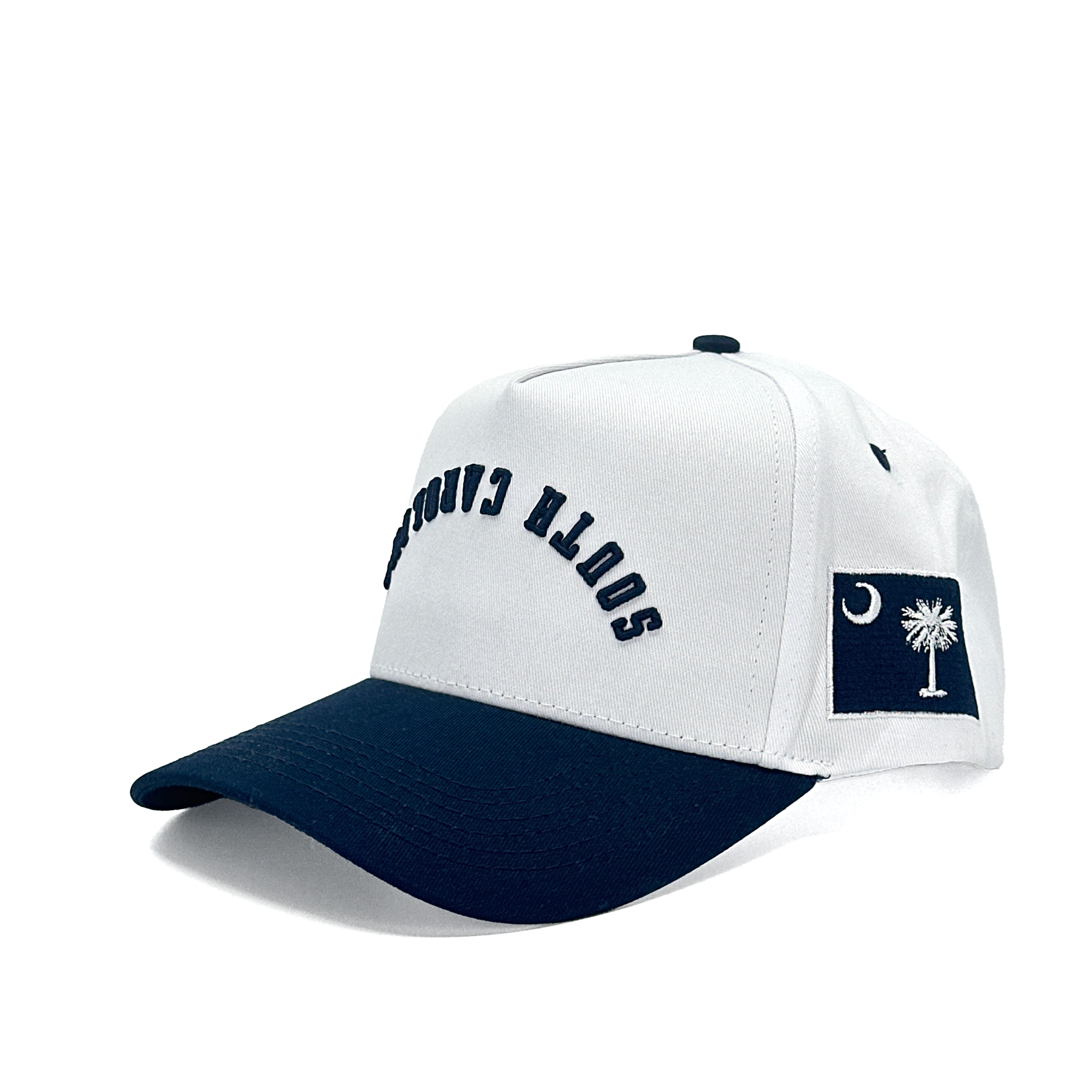 SOUTH CAROLINA UPSIDE DOWN - WHITE/NAVY