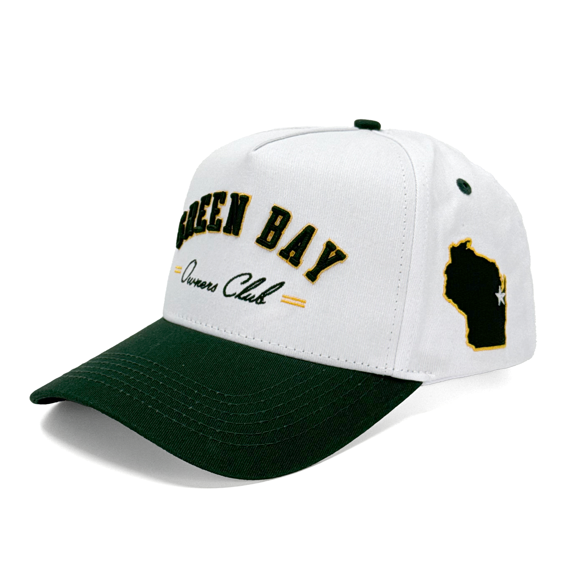 GREEN BAY OWNERS CLUB - WHITE/GREEN