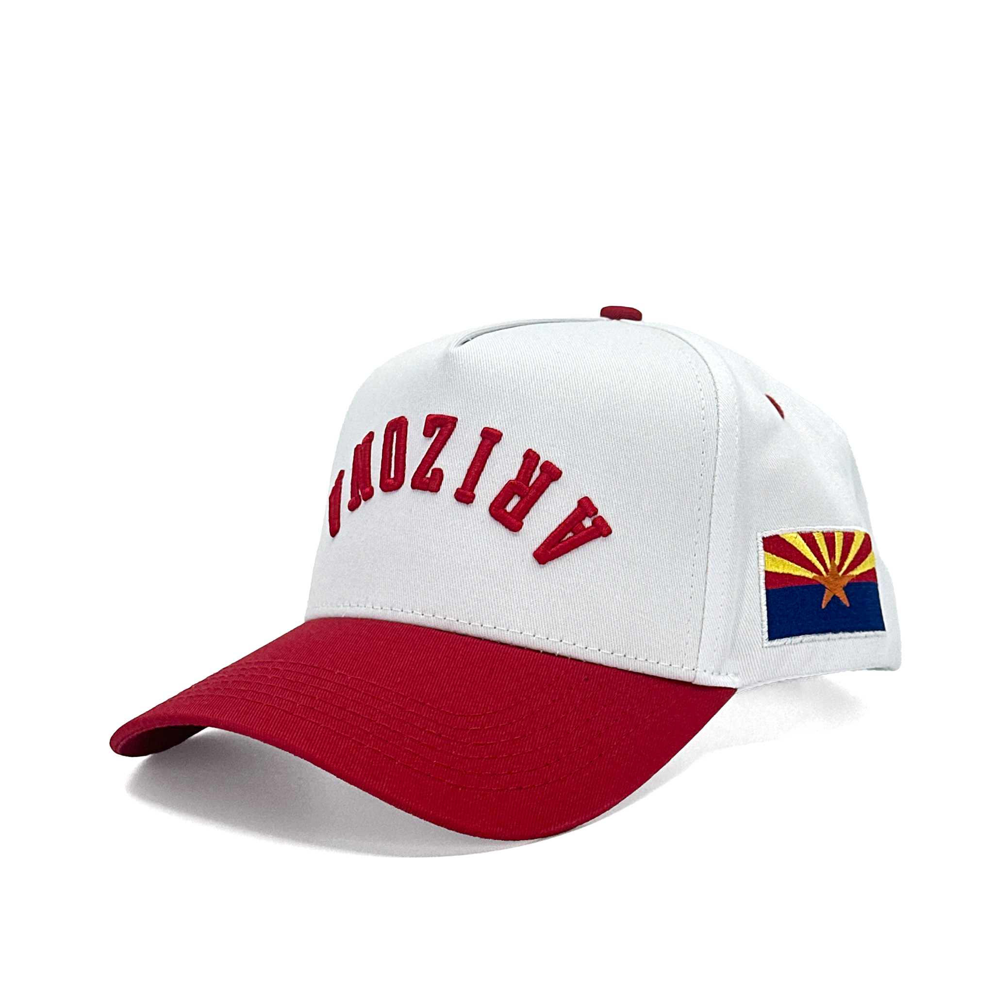 ARIZONA UPSIDE DOWN - WHITE/RED