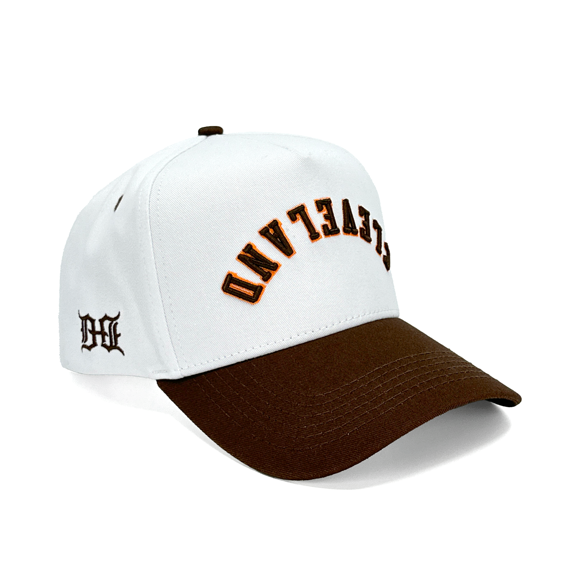 CLEVELAND UPSIDE DOWN - WHITE/BROWN