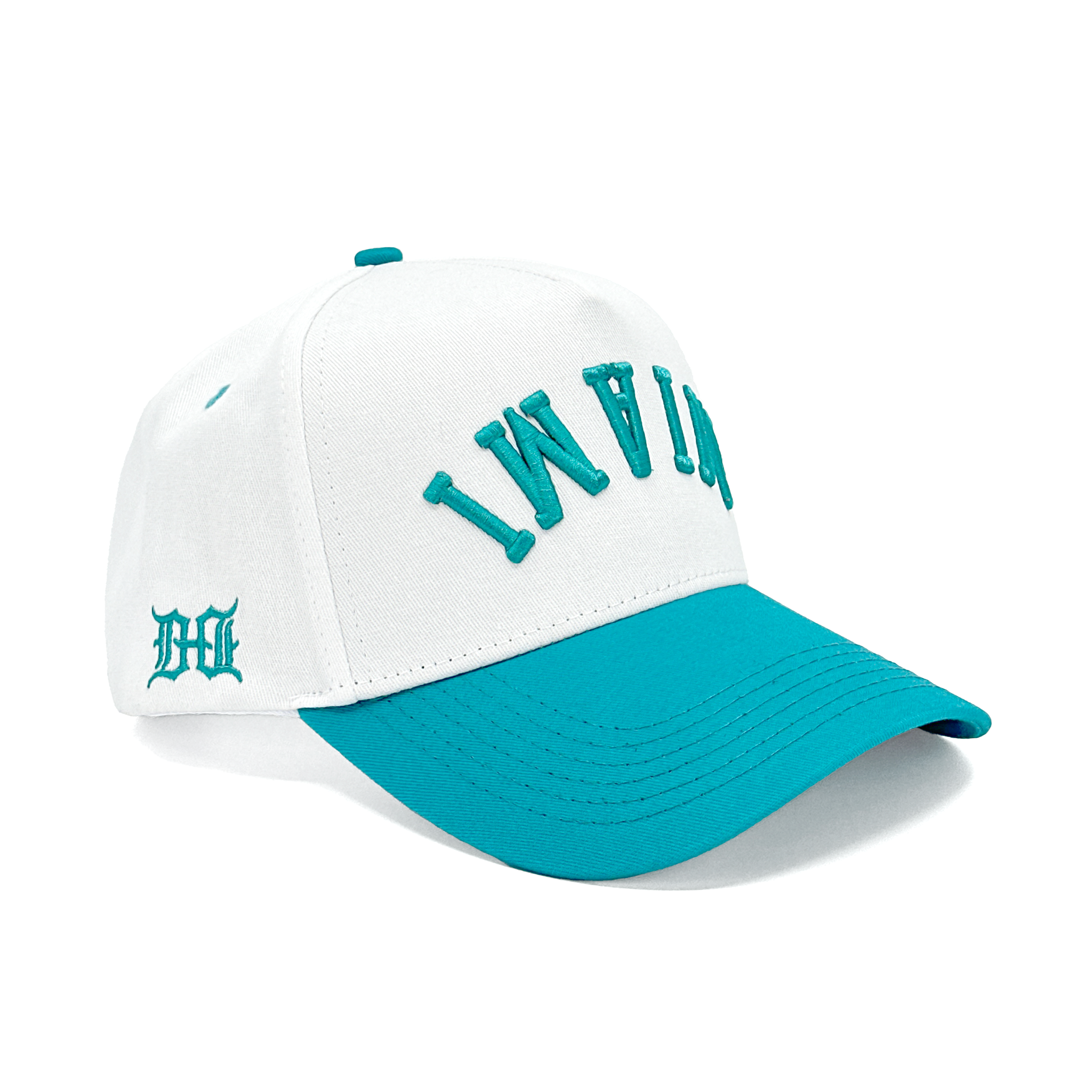 MIAMI UPSIDE DOWN - WHITE/AQUA