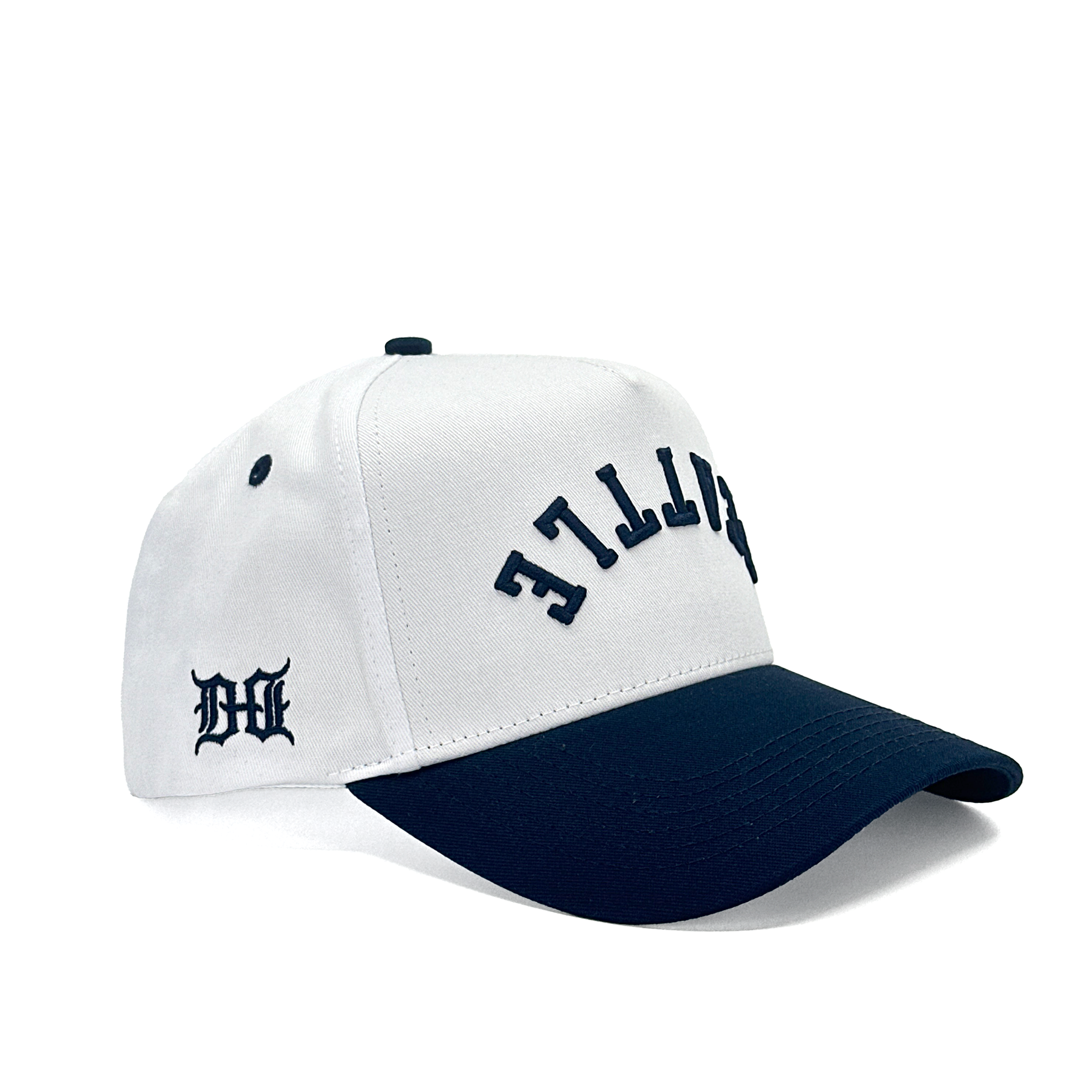 SEATTLE UPSIDE DOWN - WHITE/NAVY