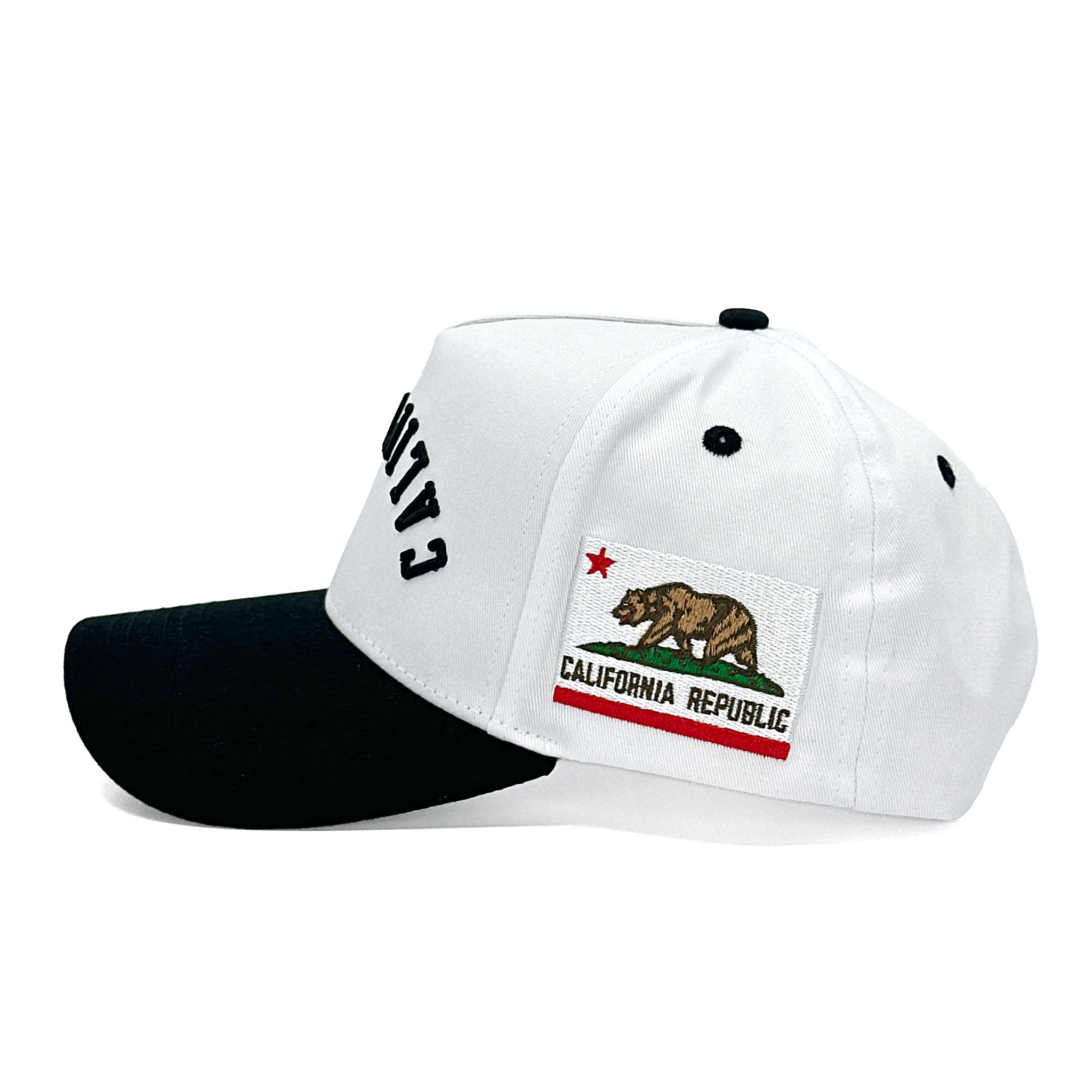 CALIFORNIA UPSIDE DOWN - WHITE/BLACK