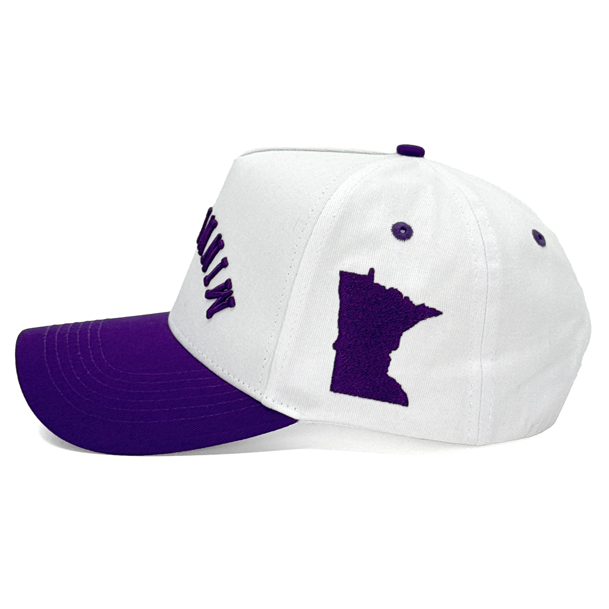 MINNESOTA UPSIDE DOWN - WHITE/PURPLE